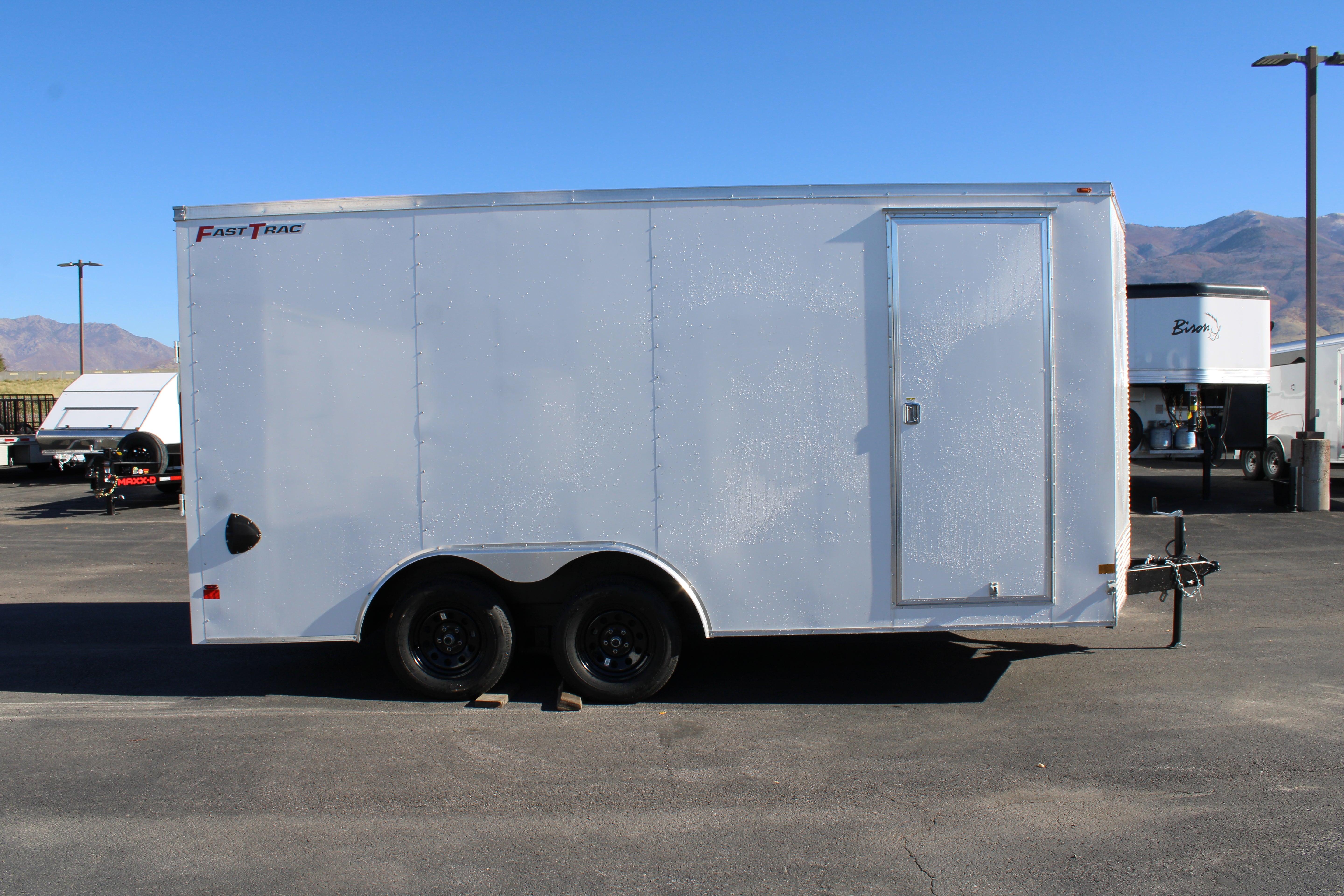 Wells Cargo 8.5 x 16 Deluxe Enclosed Trailer
