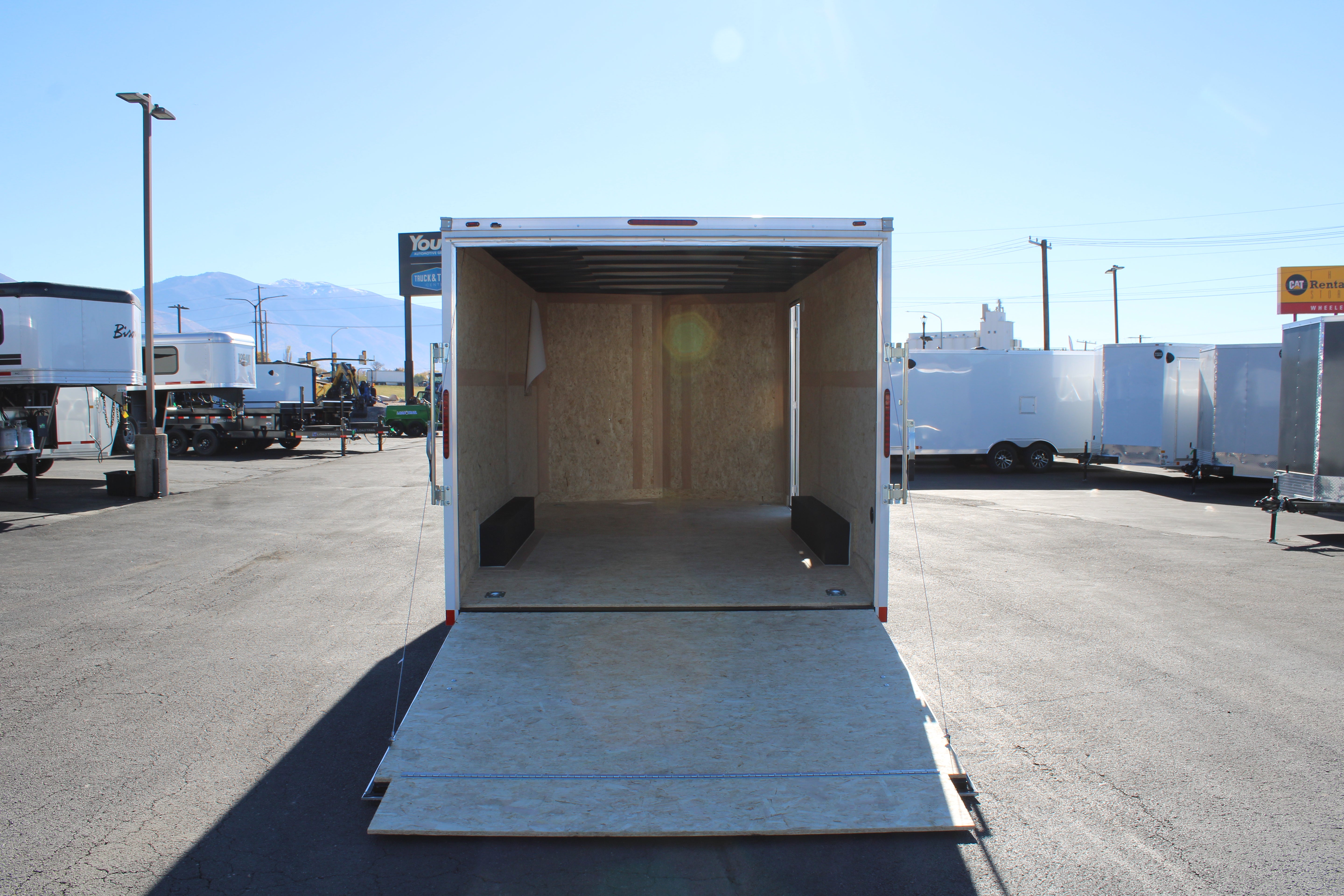 Wells Cargo 8.5 x 16 Deluxe Enclosed Trailer