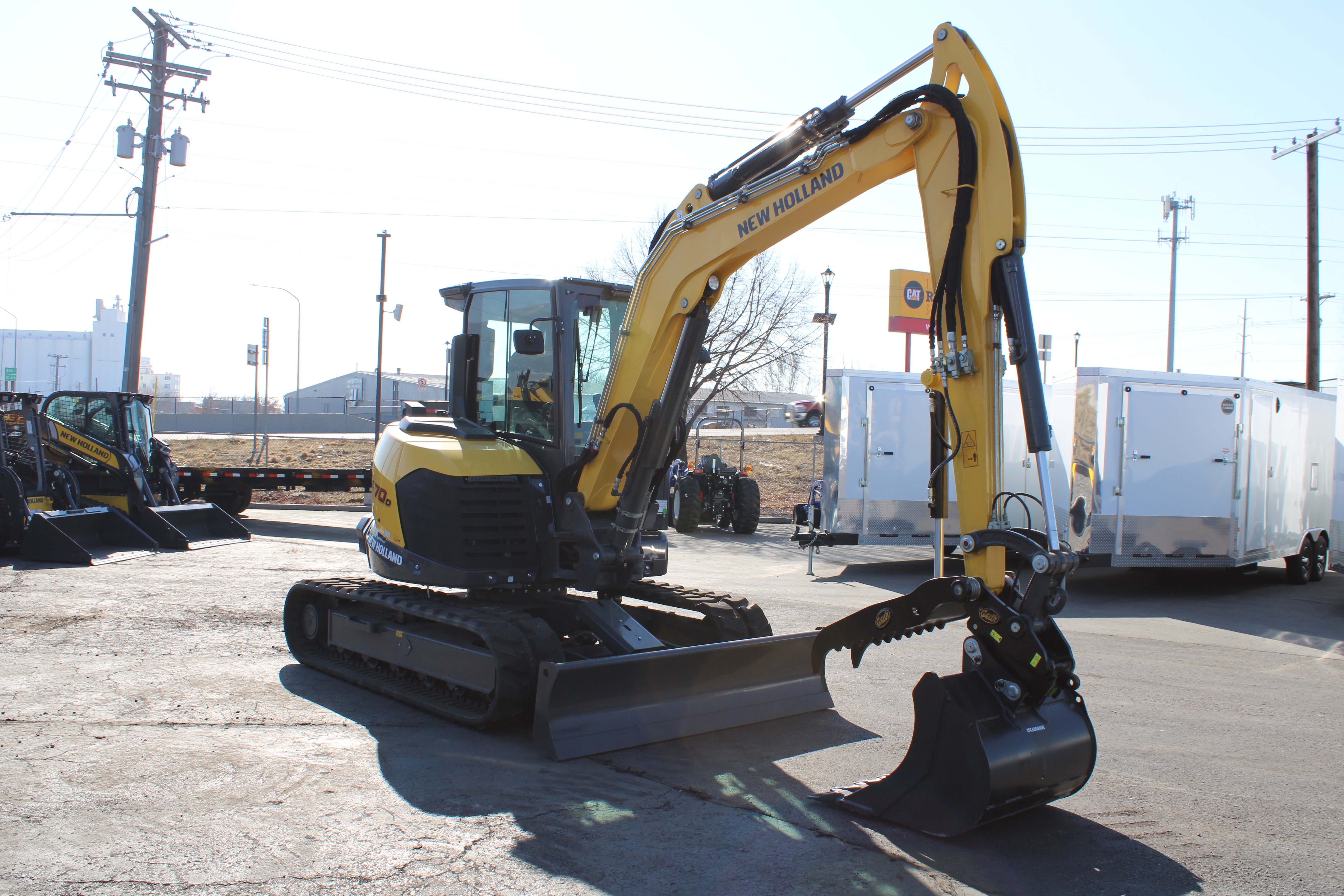 New Holland E70D Excavator