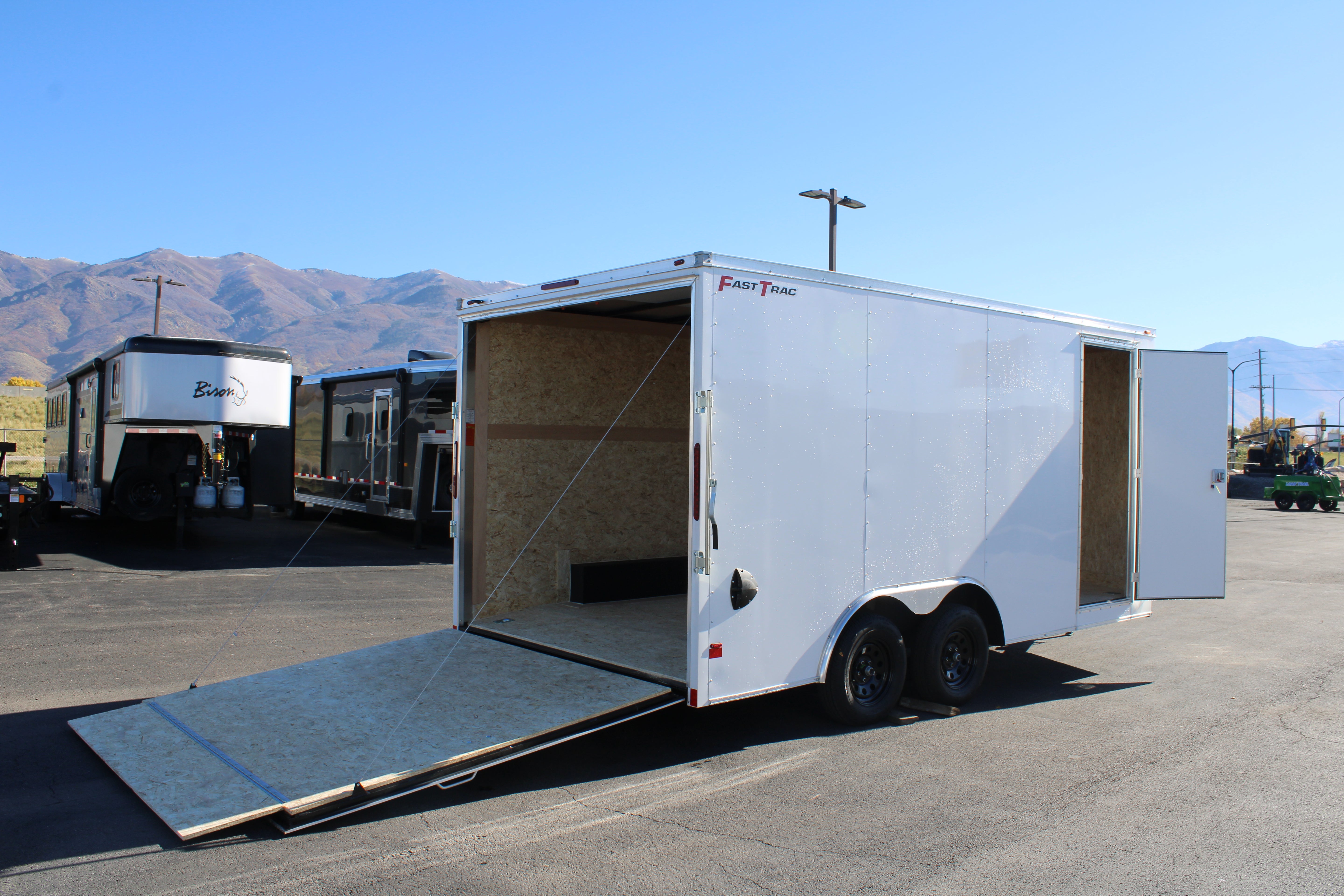 Wells Cargo 8.5 x 16 Deluxe Enclosed Trailer