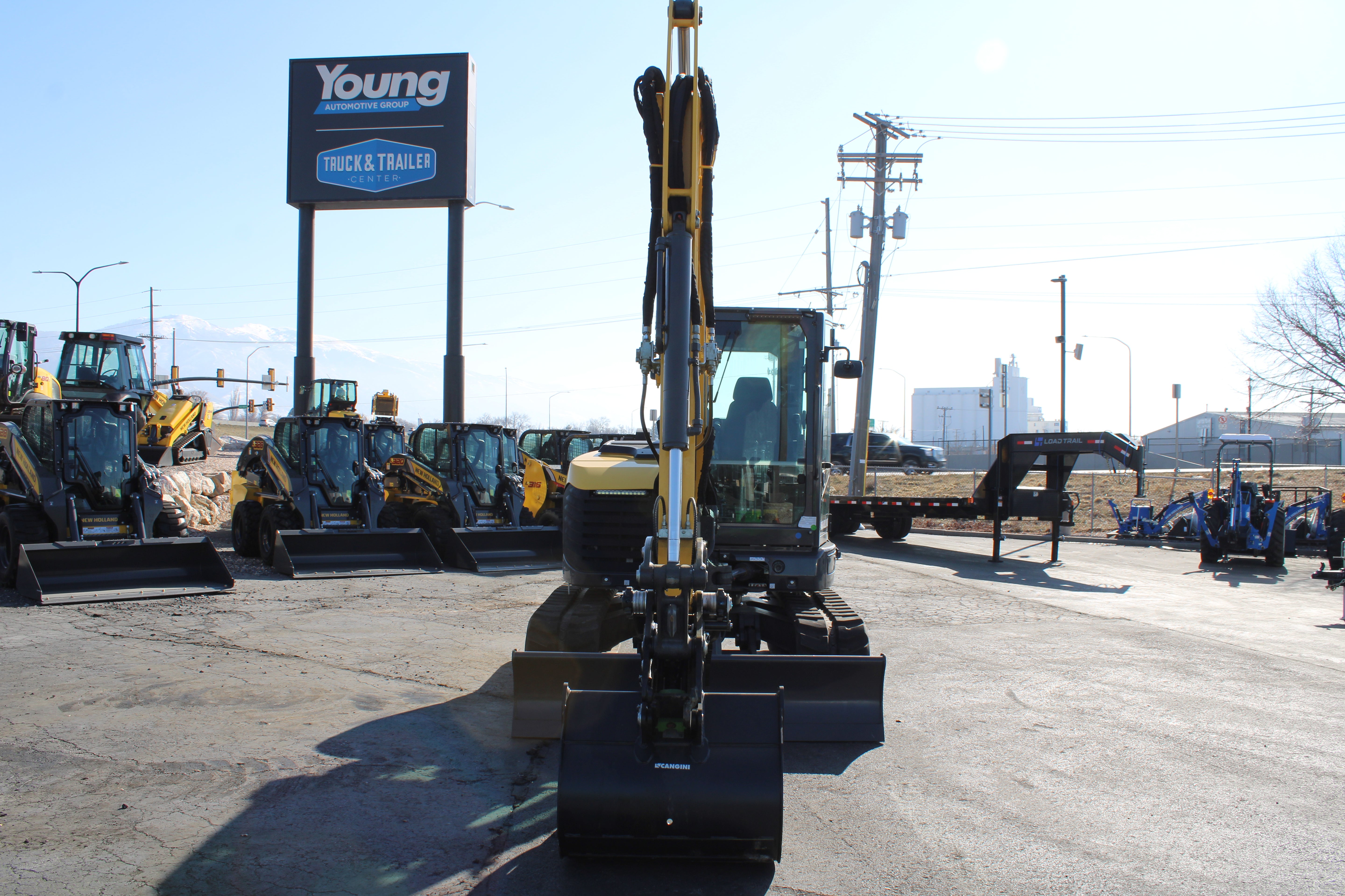 New Holland E70D Excavator