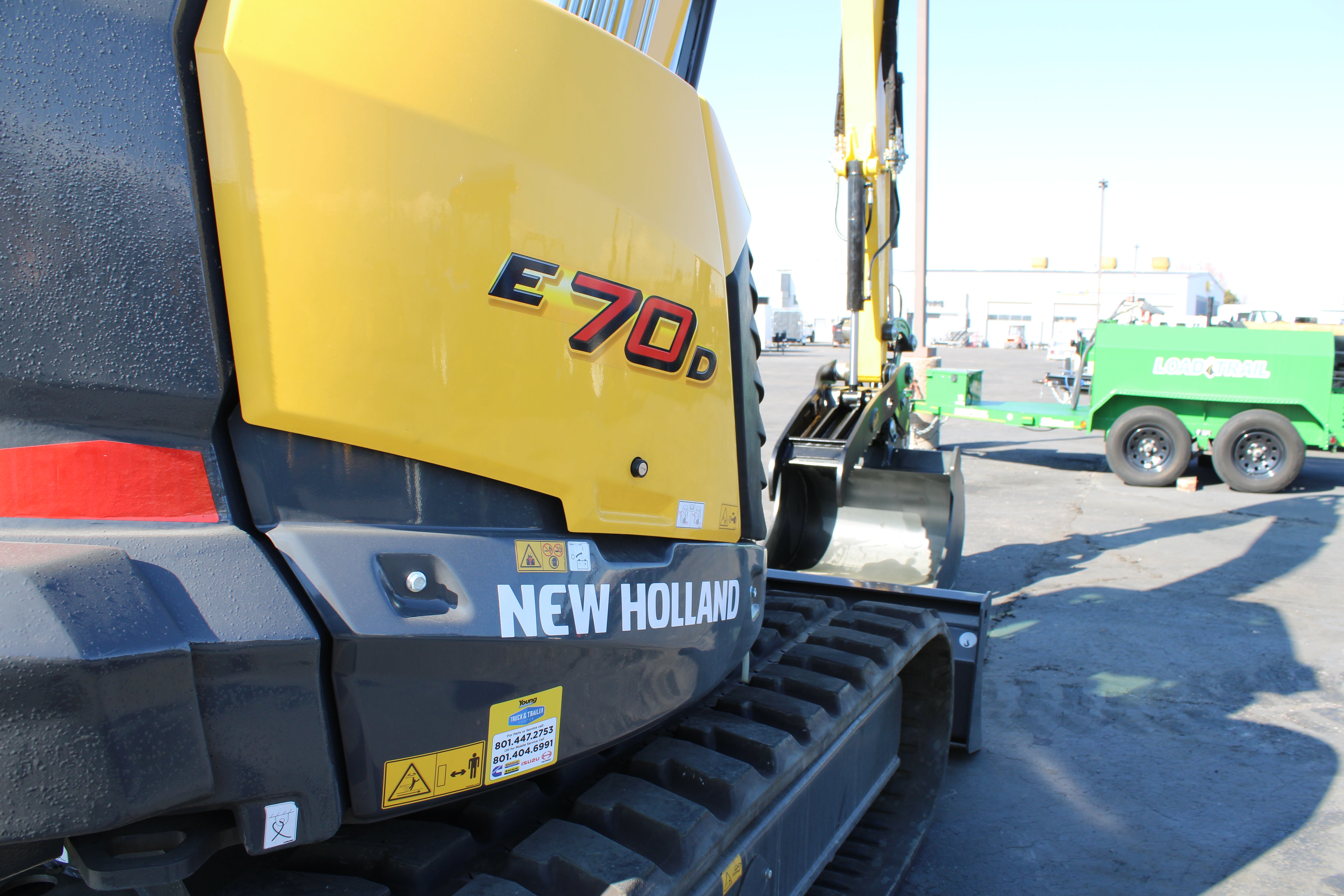 New Holland E70D Excavator