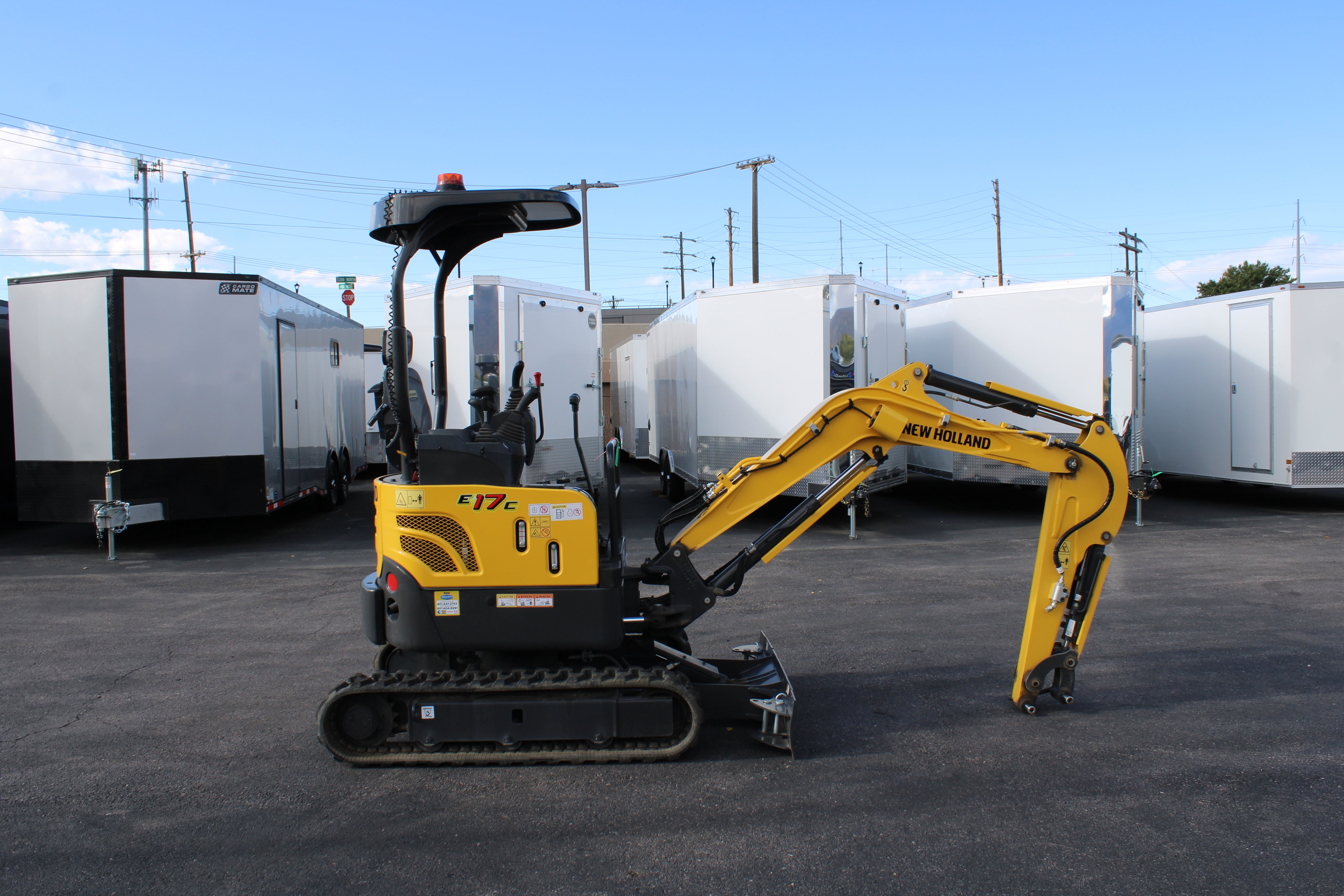 New Holland E17C Mini Excavator