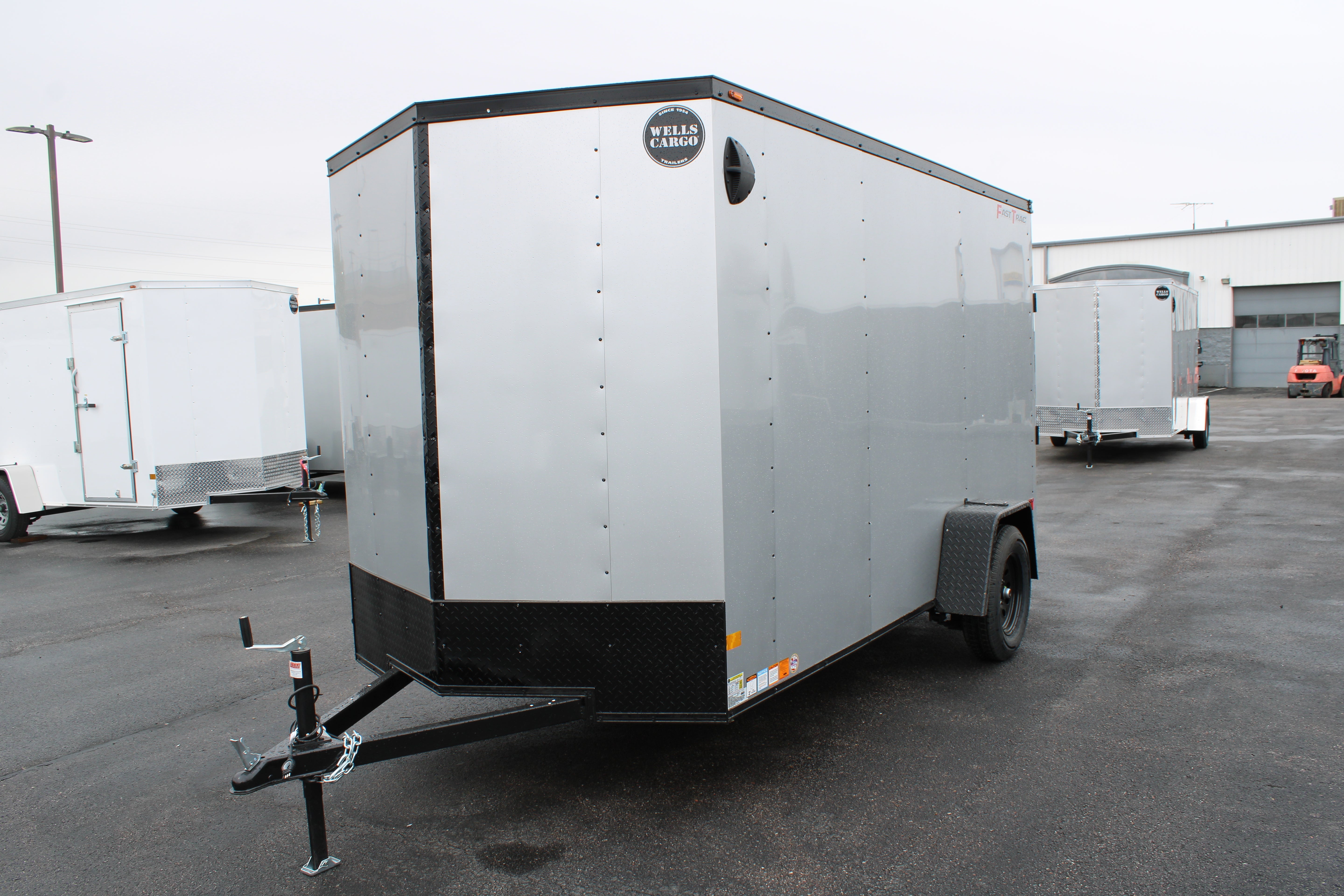Wells Cargo 6 x 12 Deluxe Enclosed Trailer