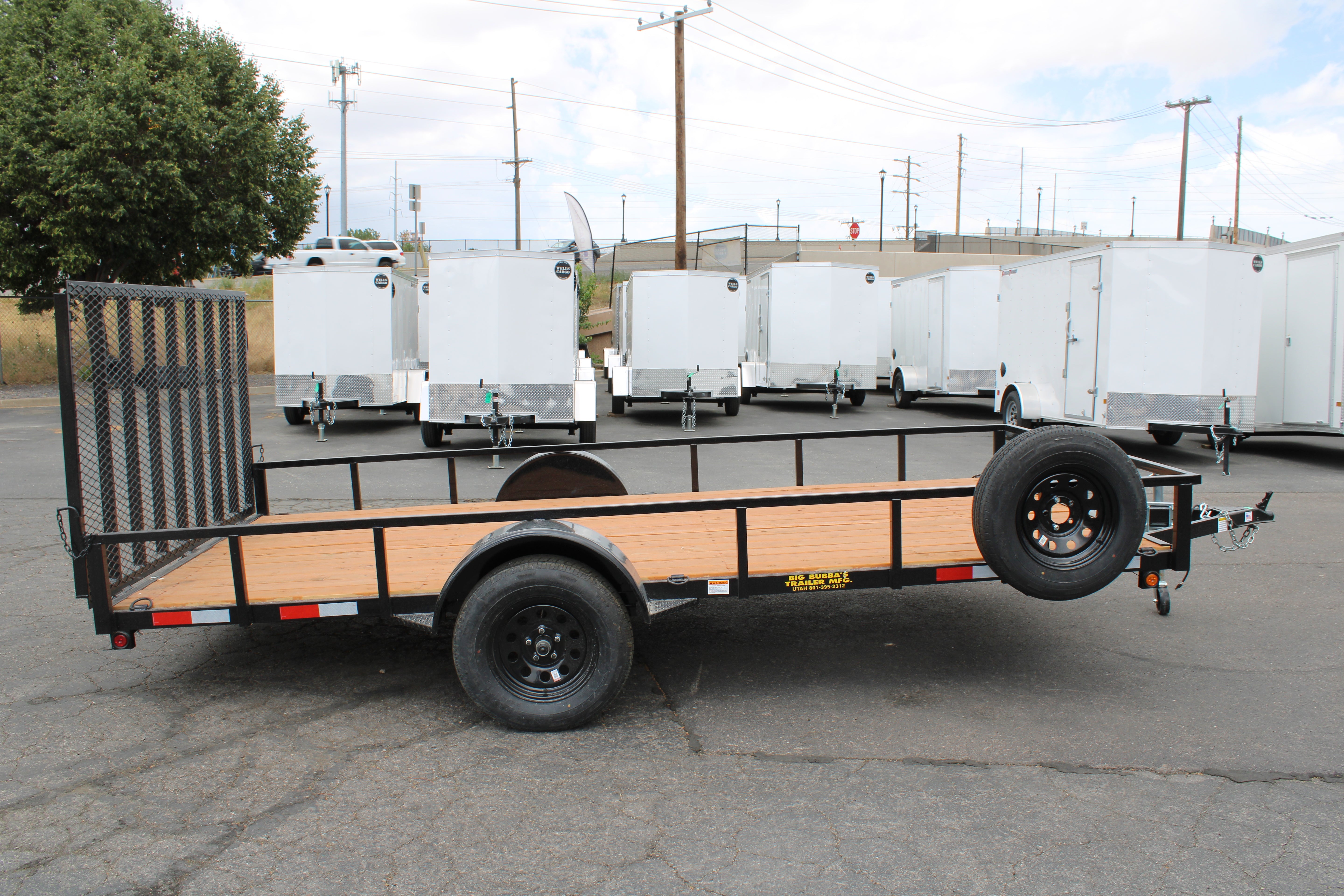 Big Bubbas 14' Flated Trailer