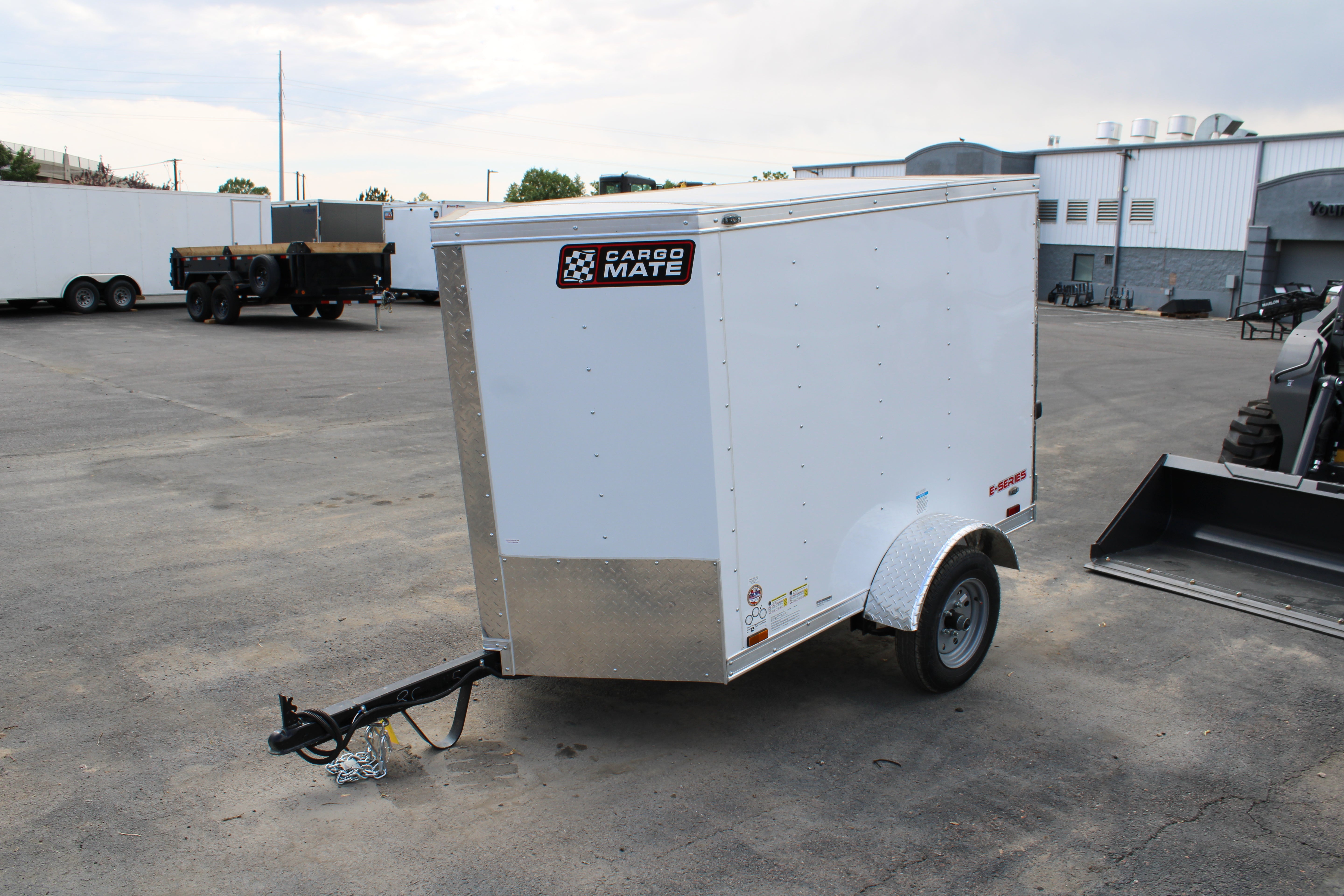 Cargo Mate 4 x 6 Cargo Trailer W/ Single Swing Door