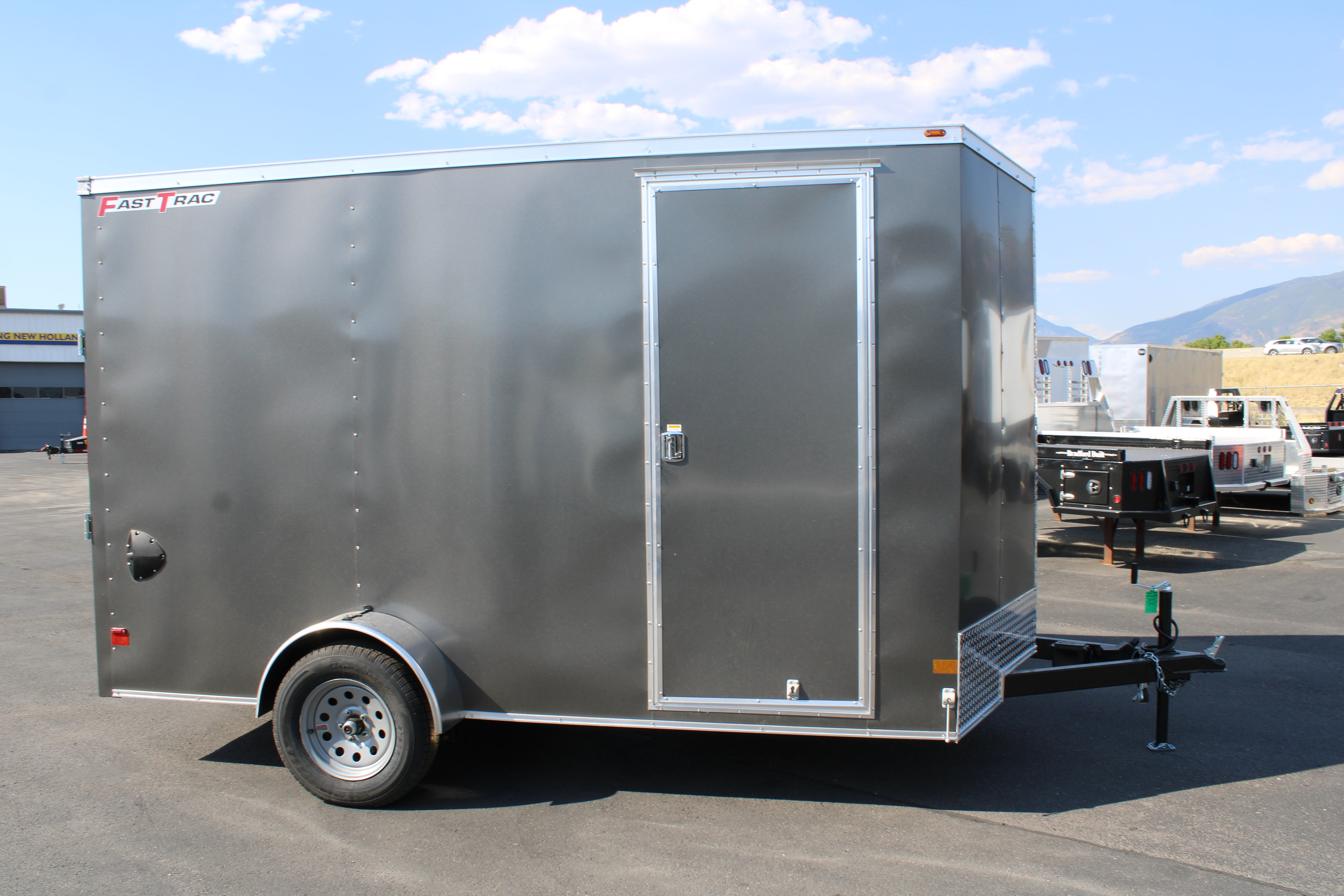 Wells Cargo 7 x 12 Deluxe Enclosed Trailer