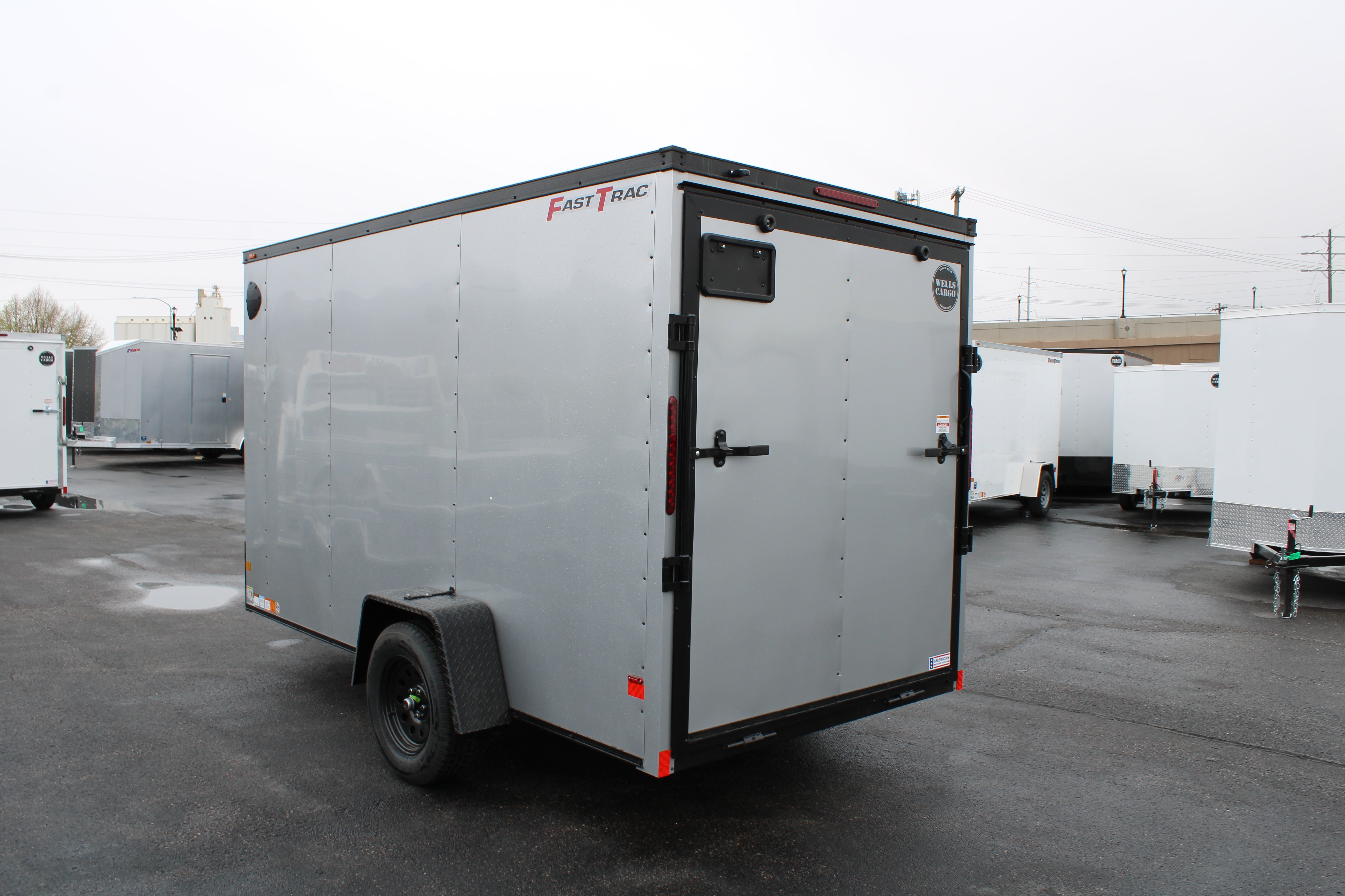 Wells Cargo 6 x 12 Deluxe Enclosed Trailer