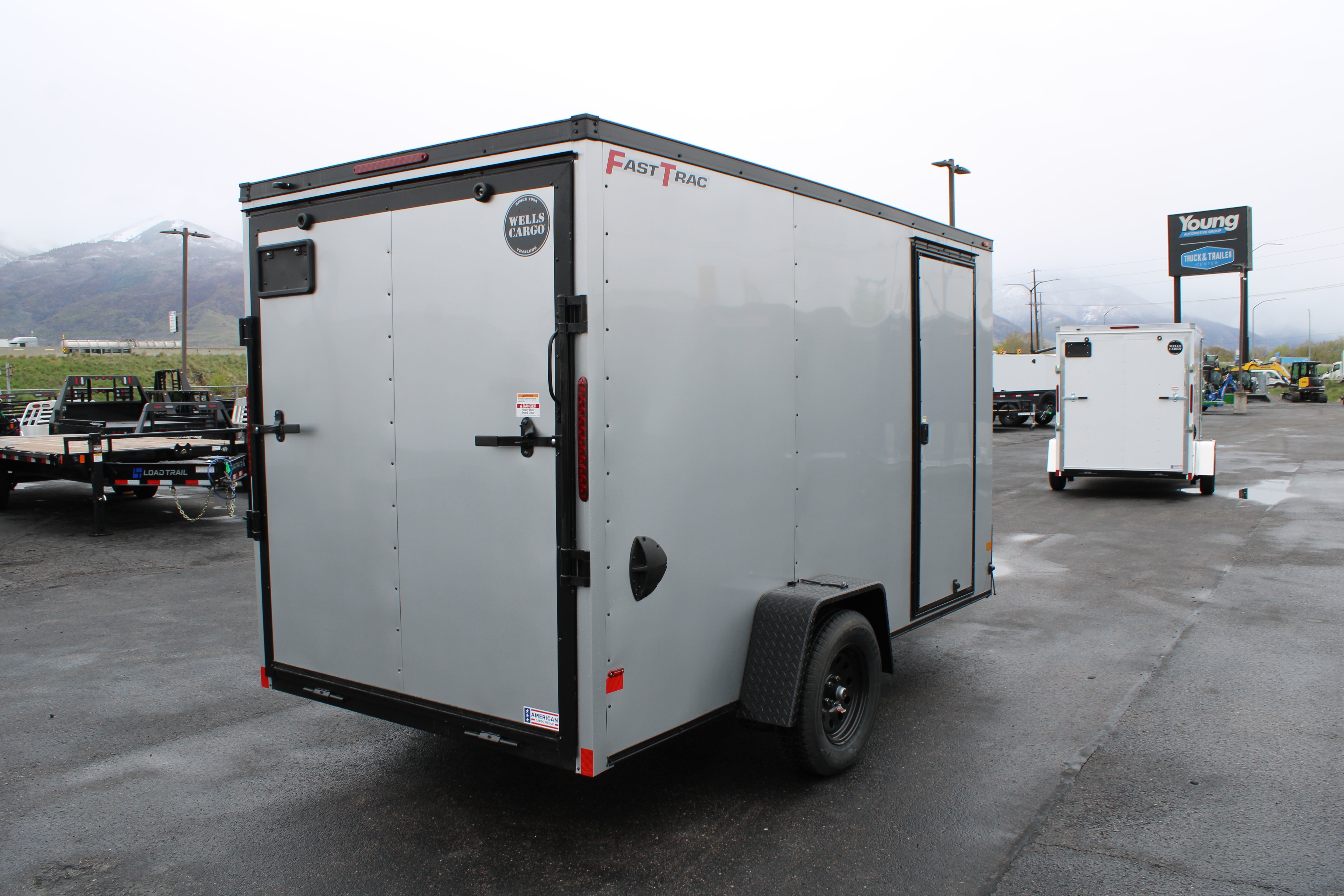 Wells Cargo 6 x 12 Deluxe Enclosed Trailer