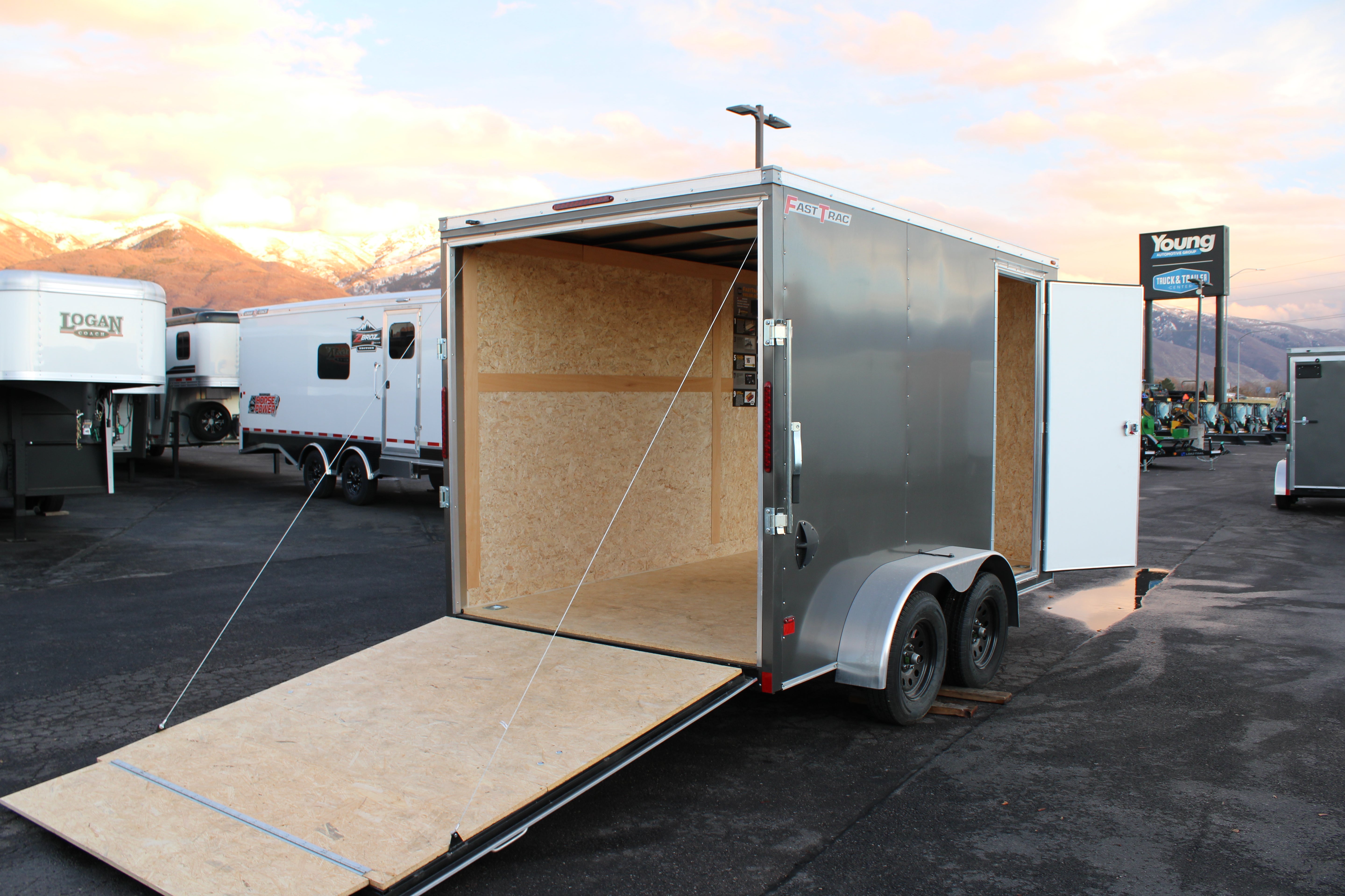 Wells Cargo 7 x 12 Enclosed Cargo Trailer