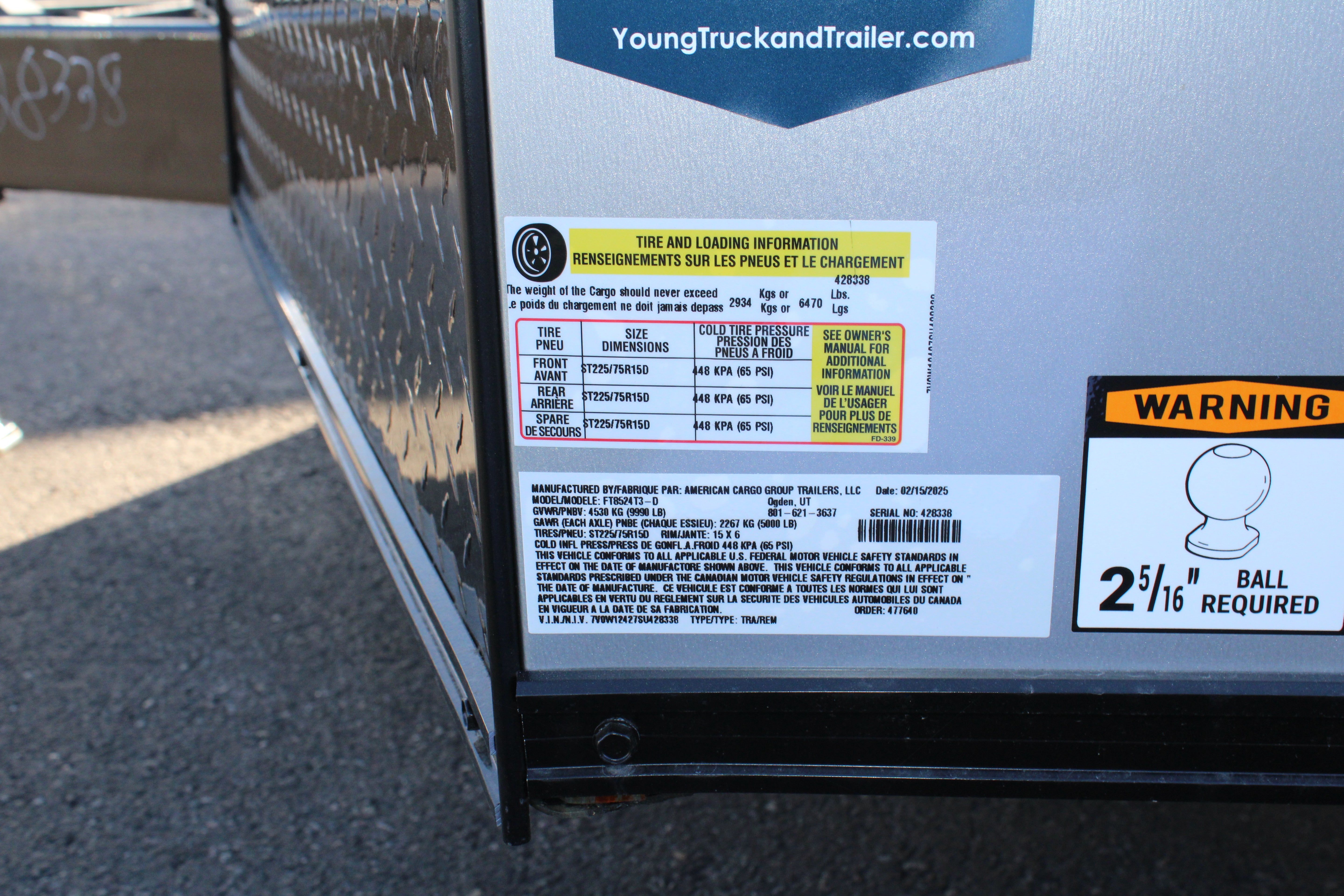 Wells Cargo 8.5 x 24 Deluxe Enclosed Trailer