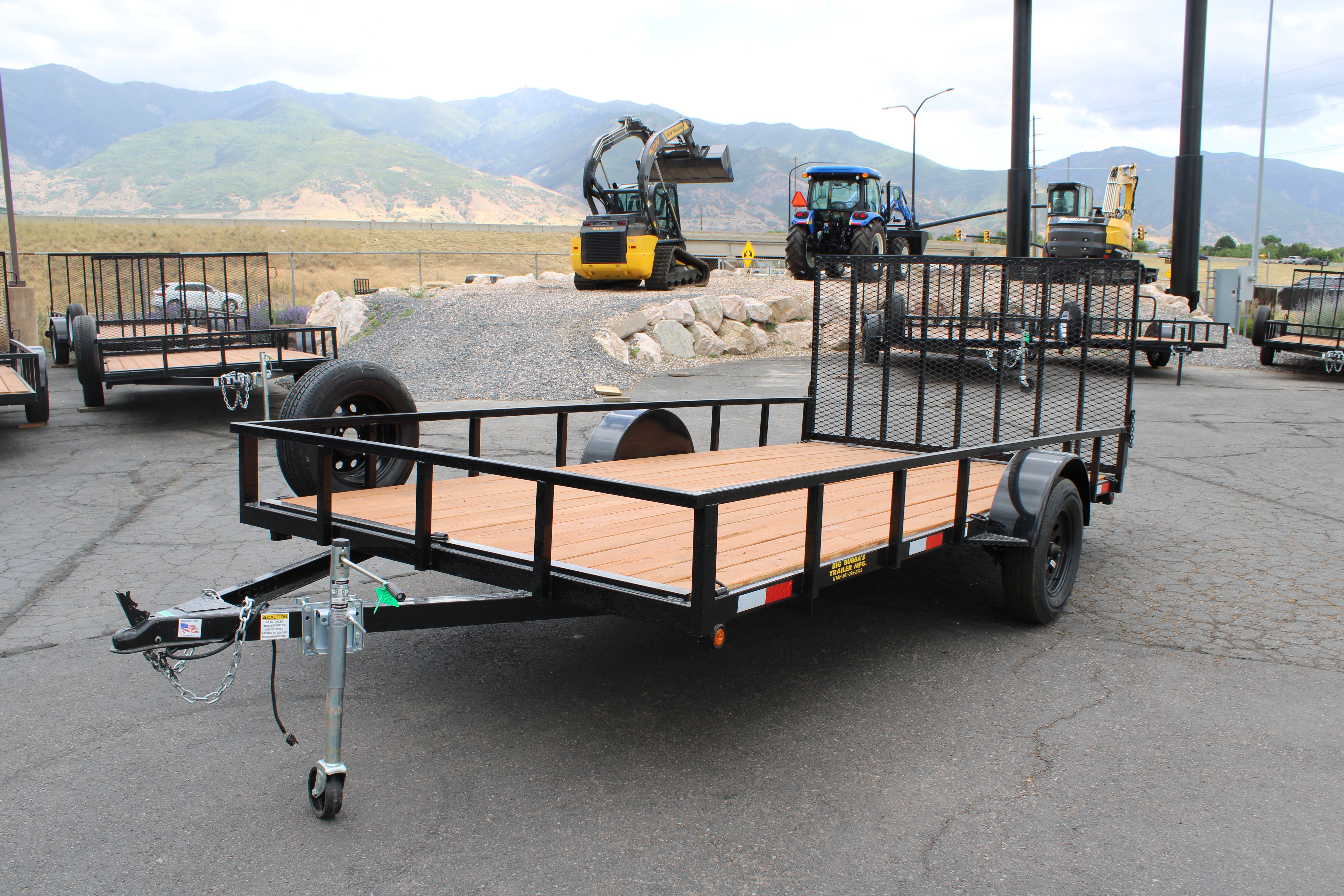 Big Bubbas 14' Flated Trailer