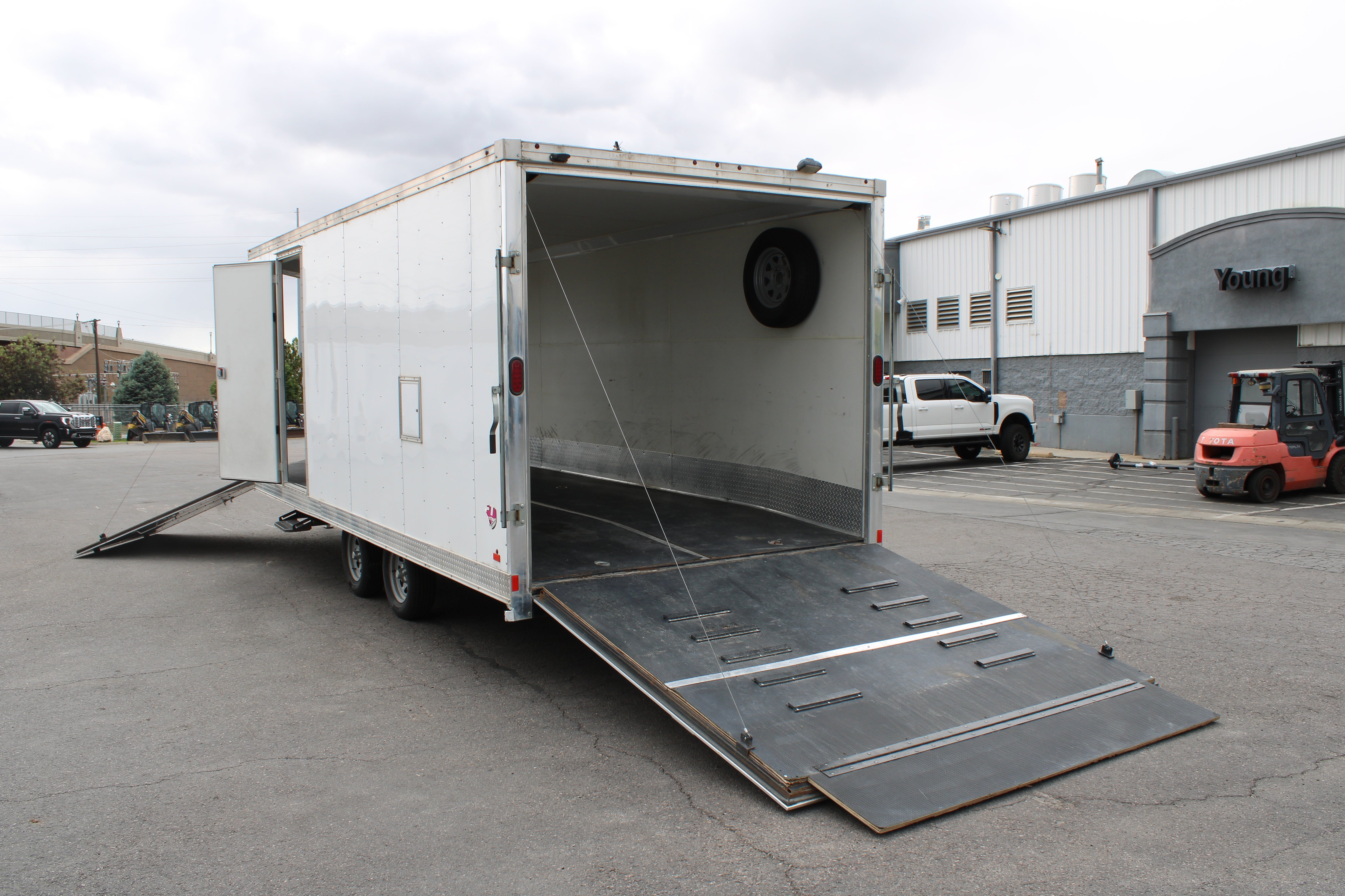 Used 26' Enclosed Snowmobile Trailer