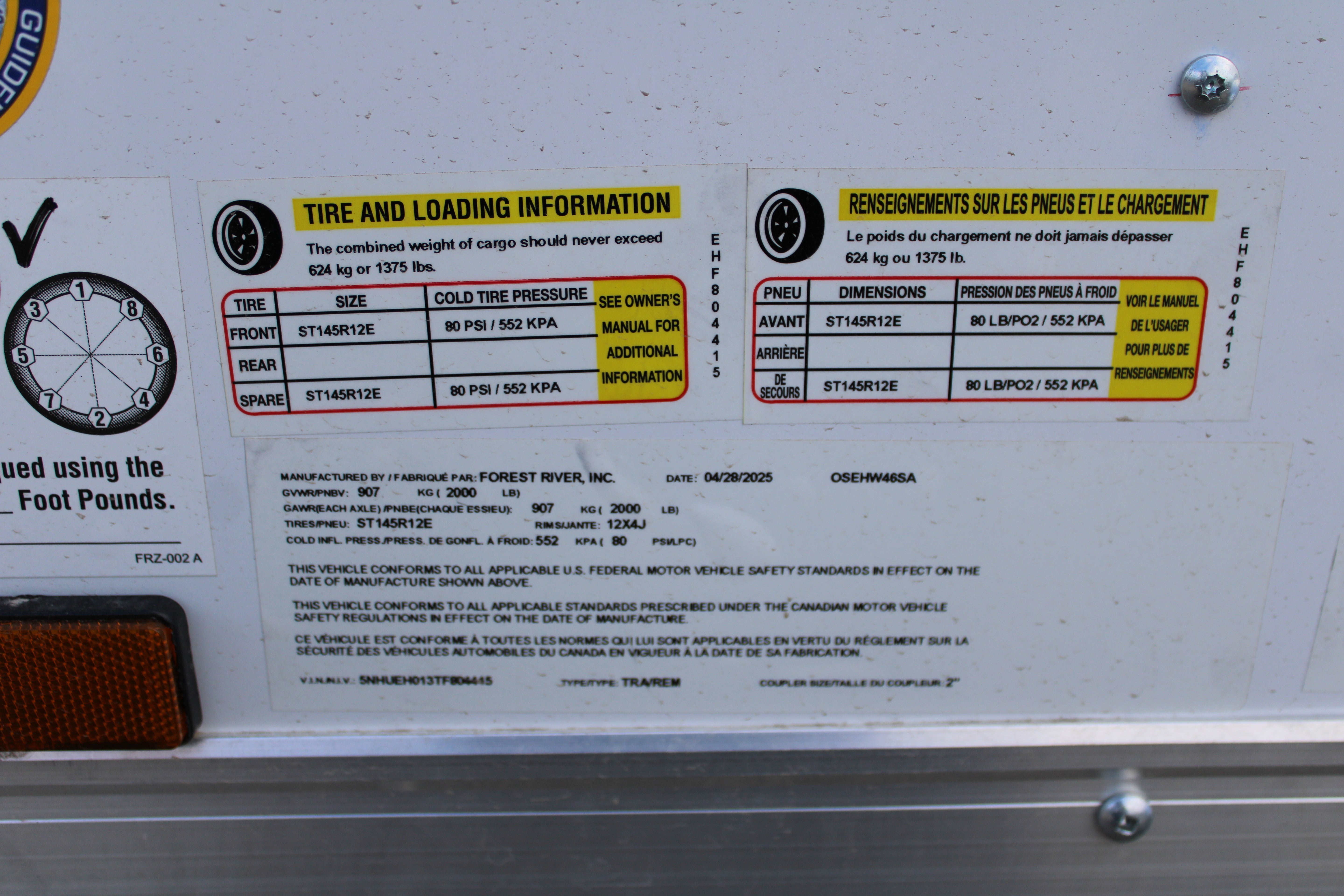 Cargo Mate 4 x 6 Cargo Trailer W/ Single Swing Door