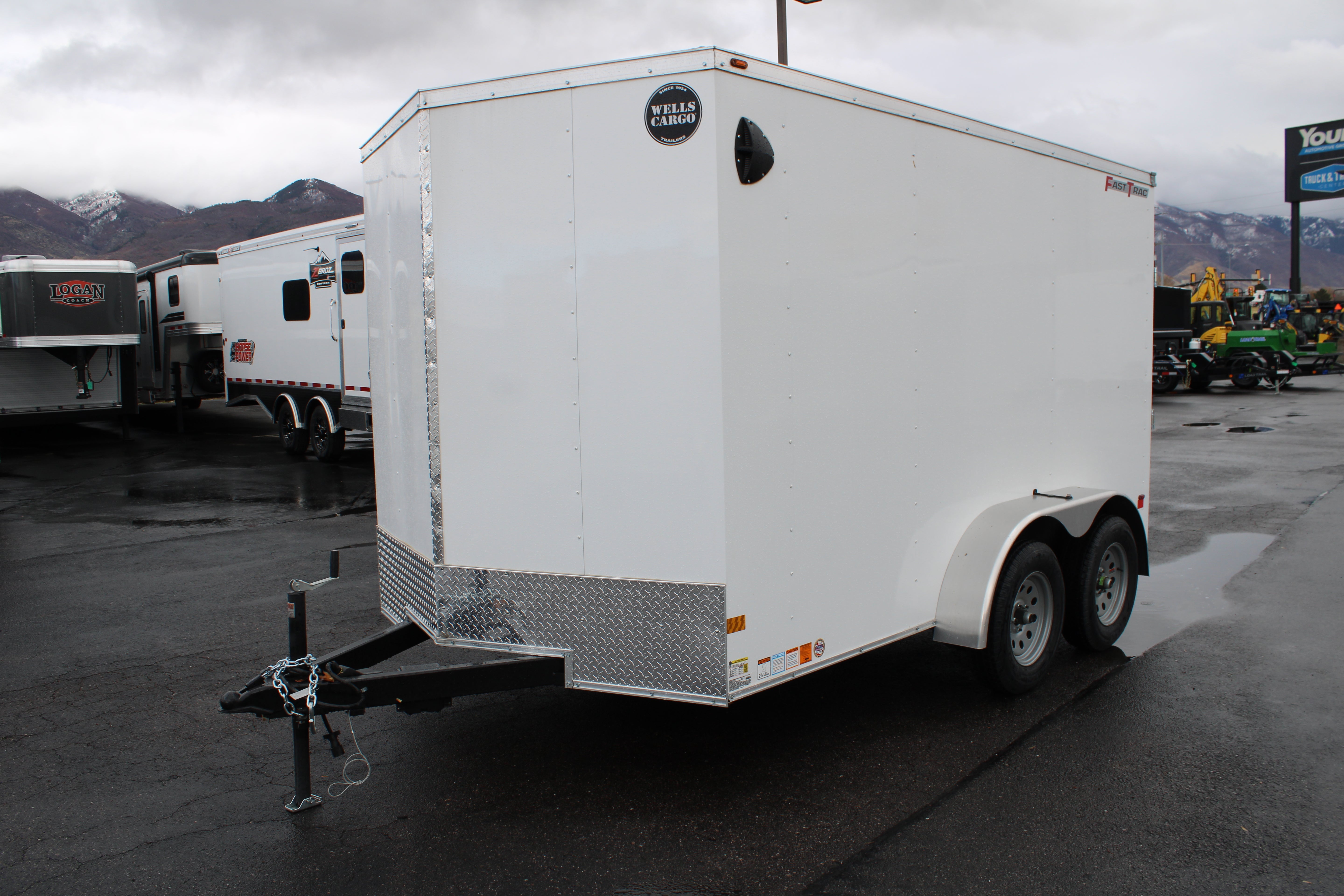 Wells Cargo 7 x 12 Enclosed Cargo Trailer