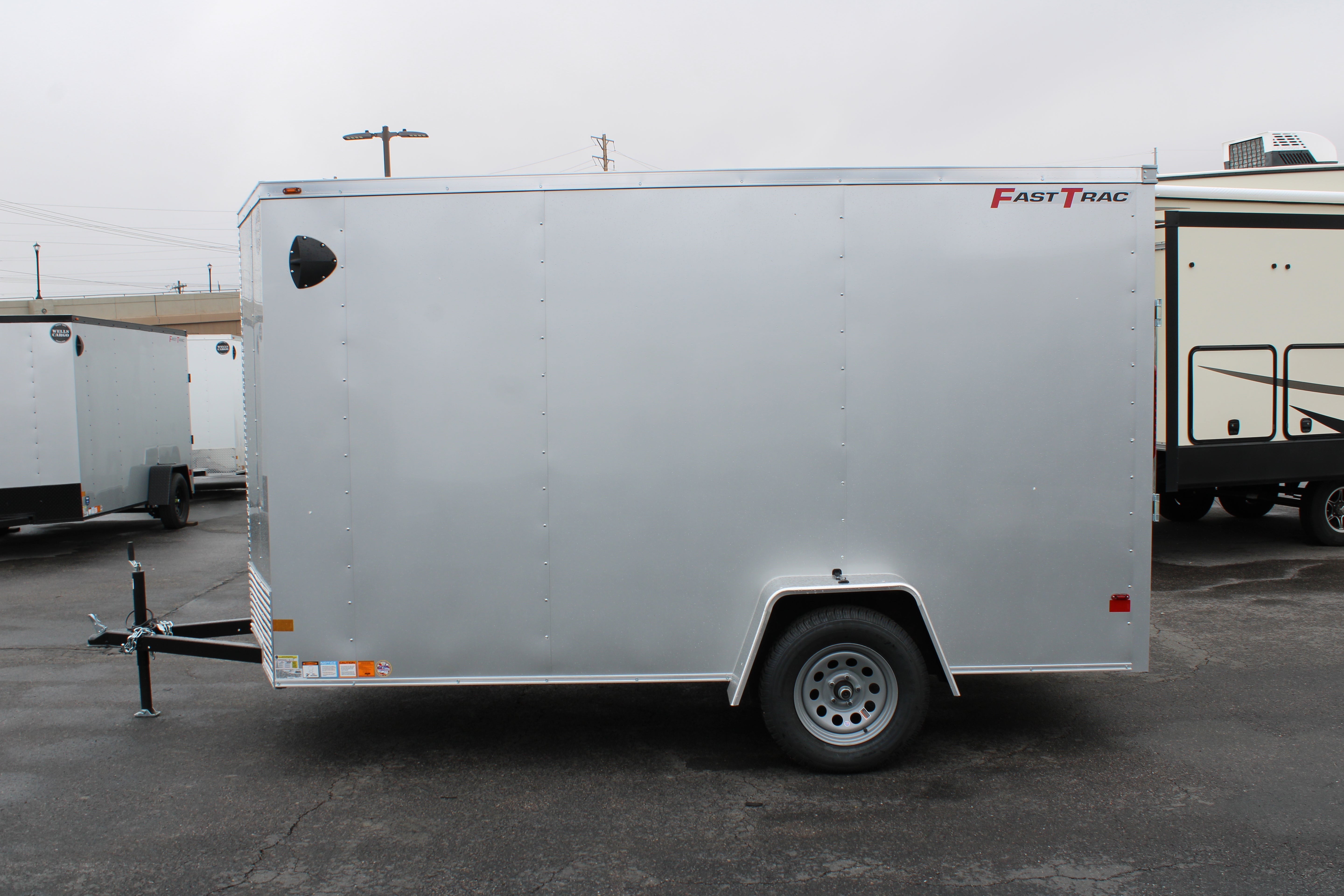Wells Cargo 6 x 12 Deluxe Enclosed Trailer