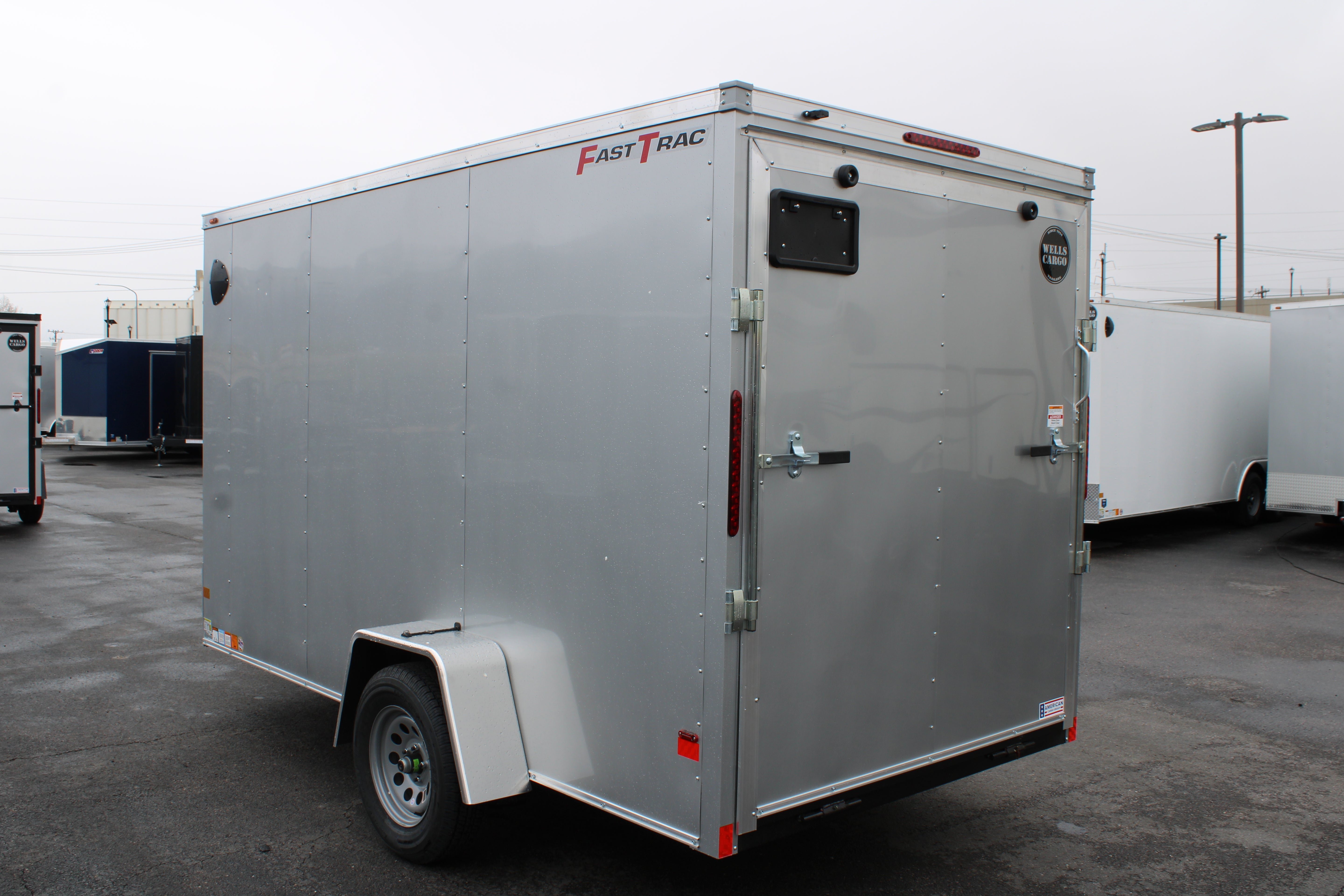 Wells Cargo 6 x 12 Deluxe Enclosed Trailer