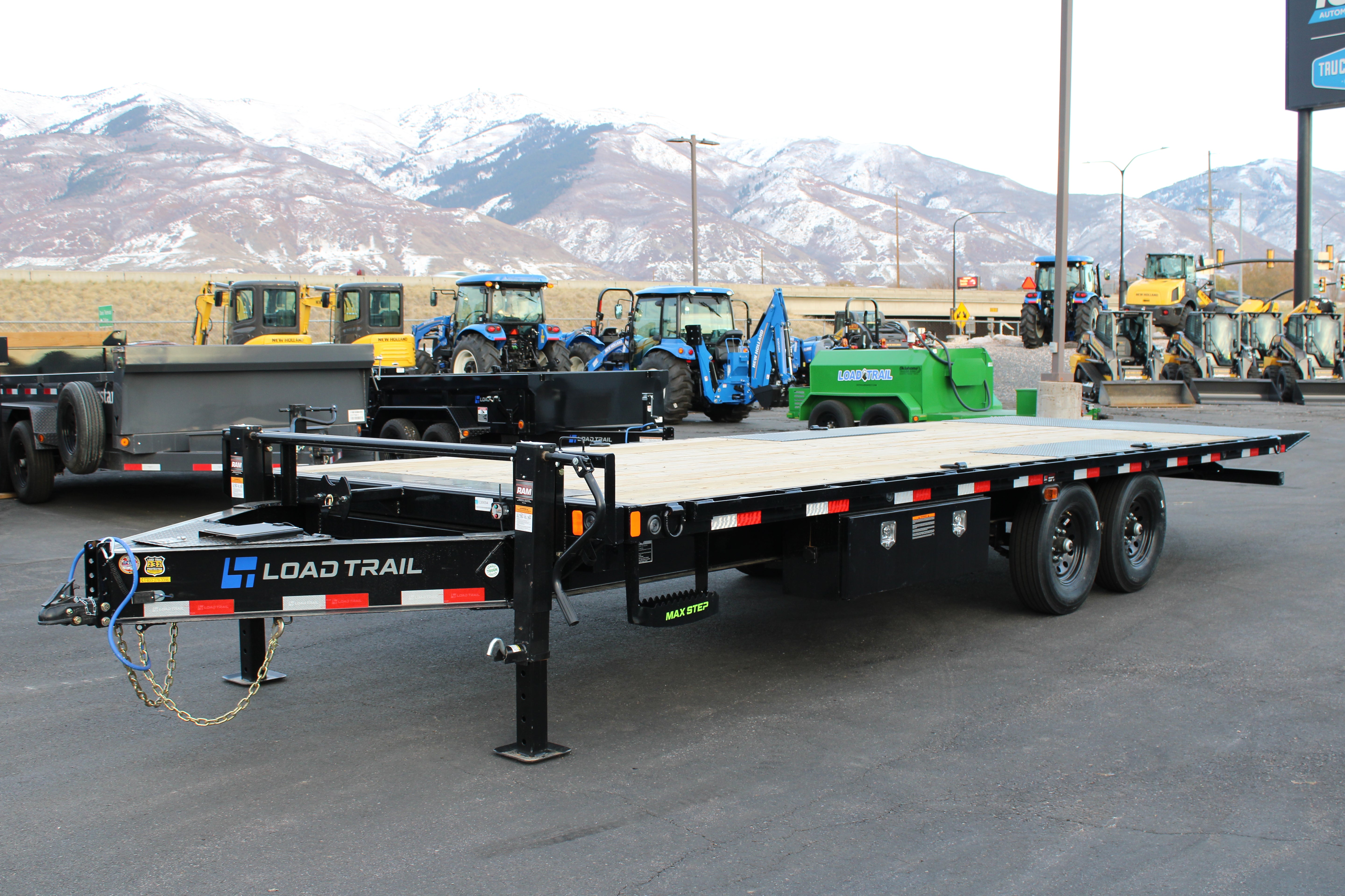 Load Trail 102" x 24' Tandem Equipment Tilt Deck
