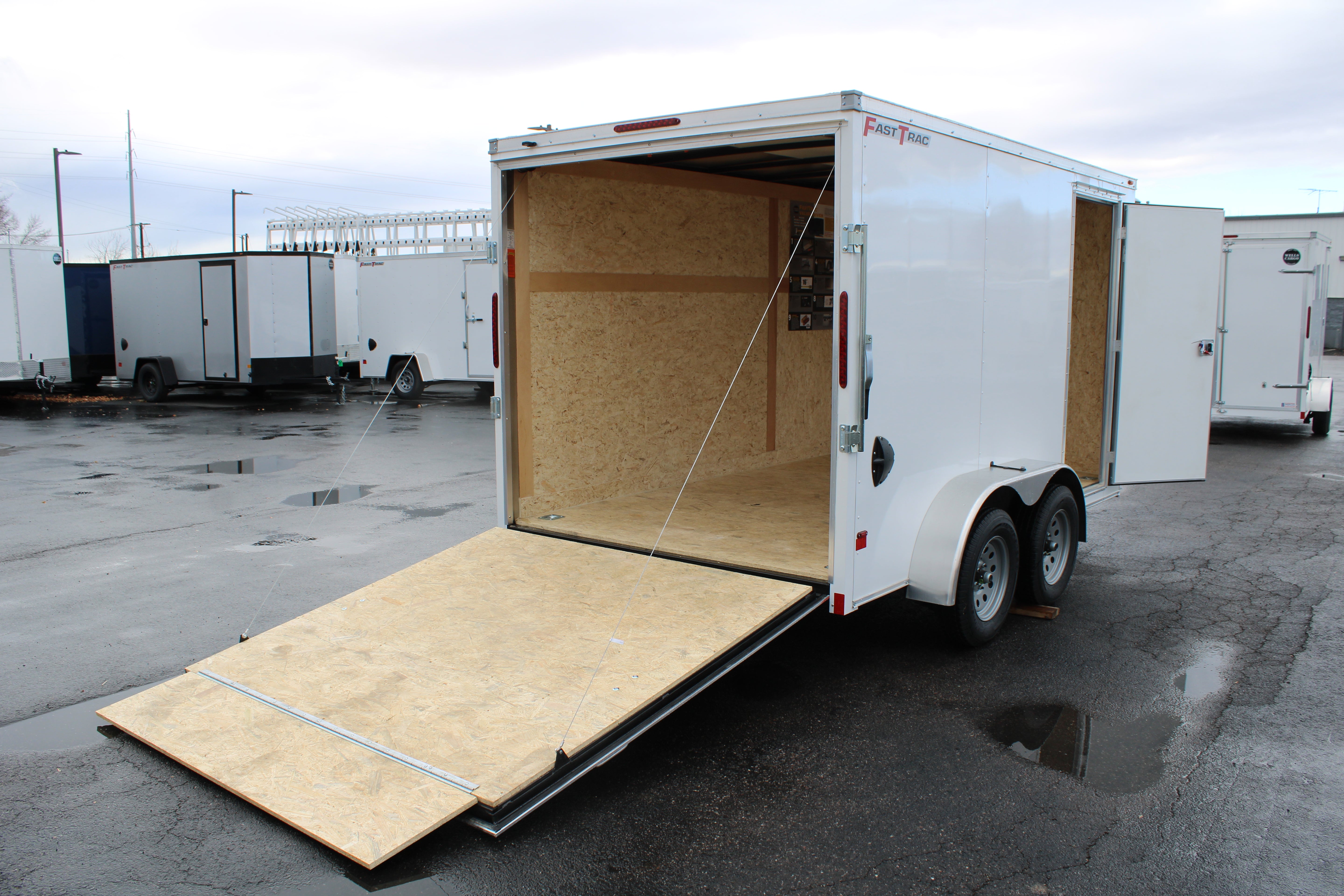 Wells Cargo 7 x 12 Enclosed Cargo Trailer