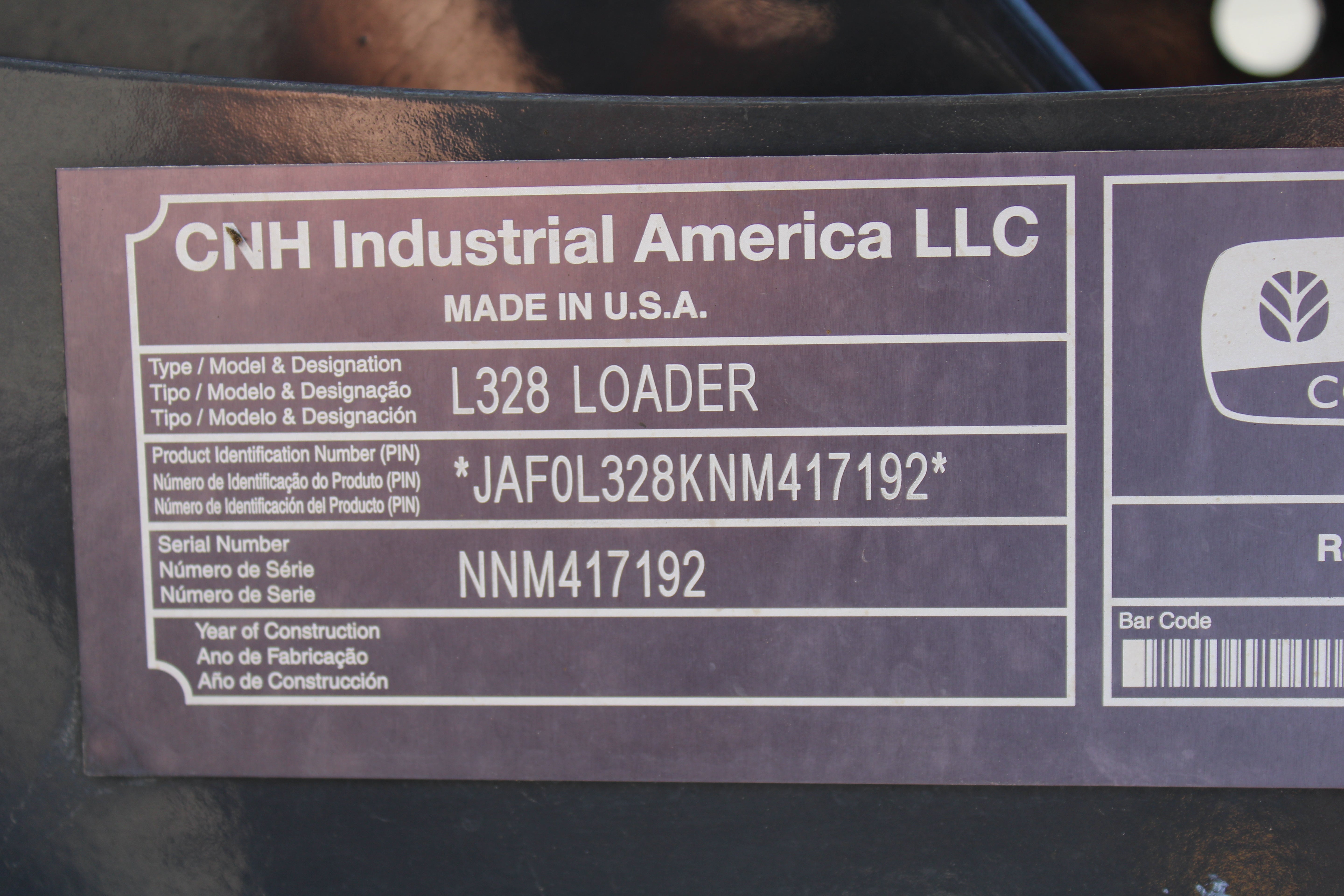 Used New Holland L328 Skidsteer