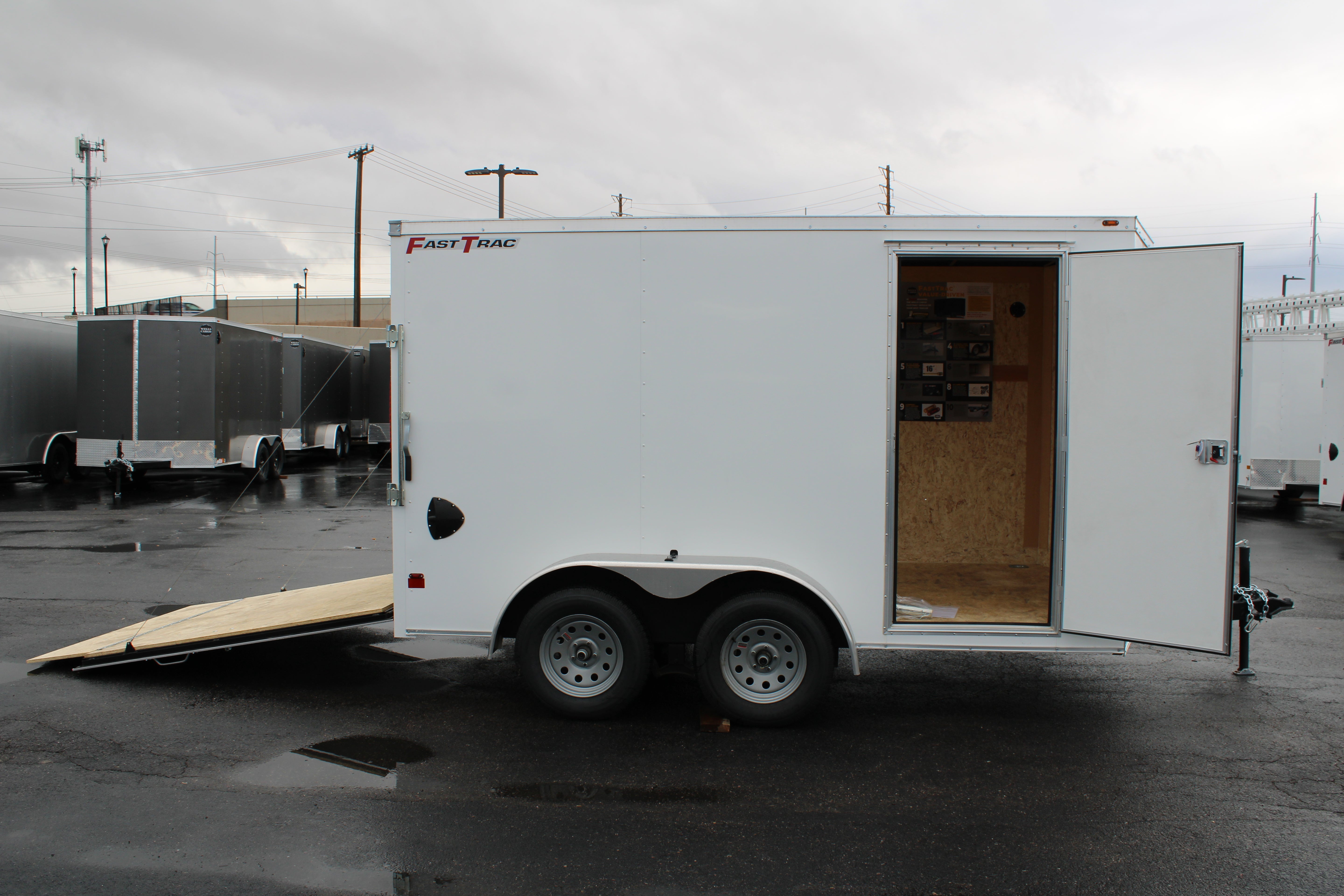Wells Cargo 7 x 12 Enclosed Cargo Trailer