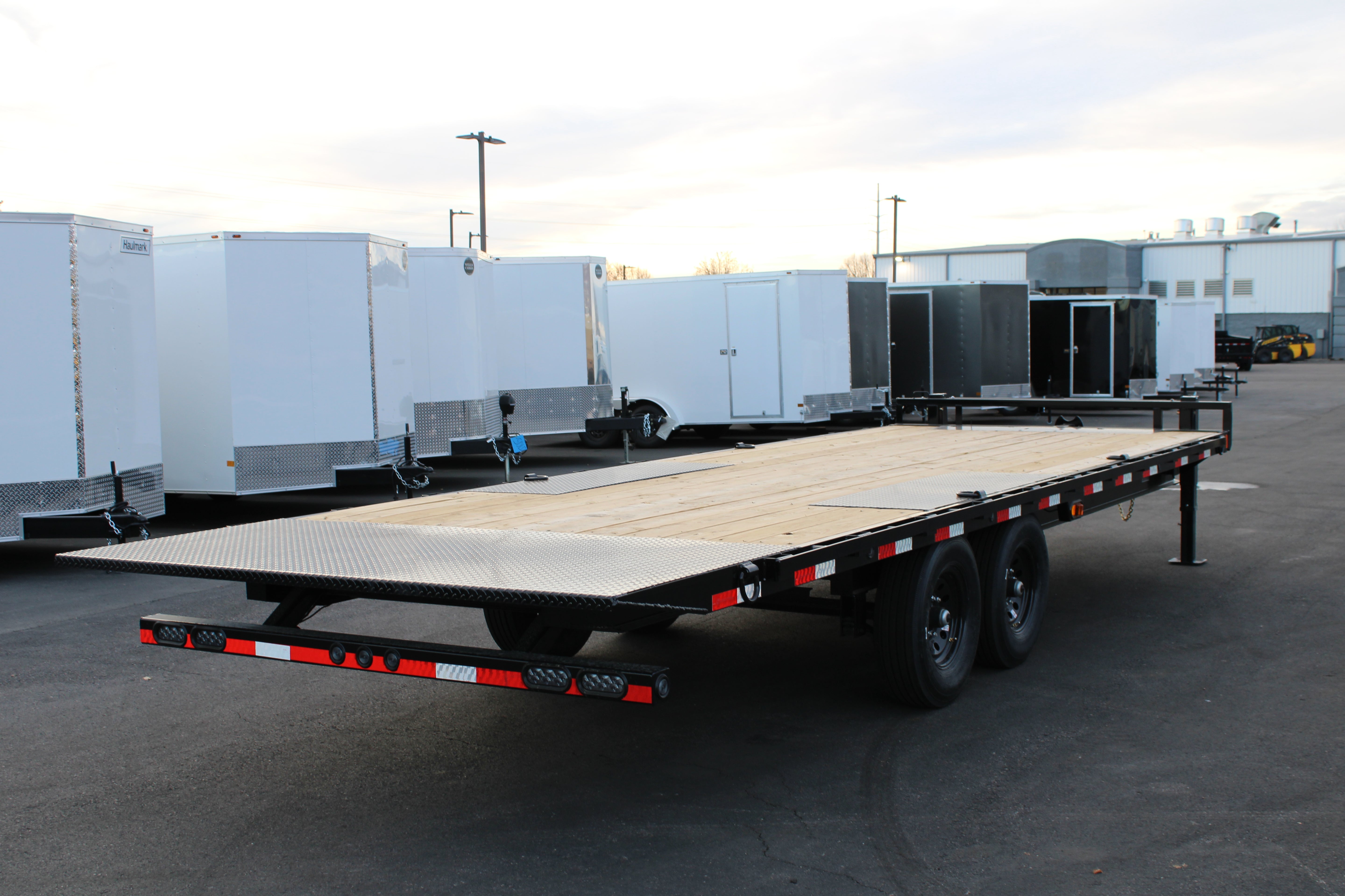Load Trail 102" x 24' Tandem Equipment Tilt Deck