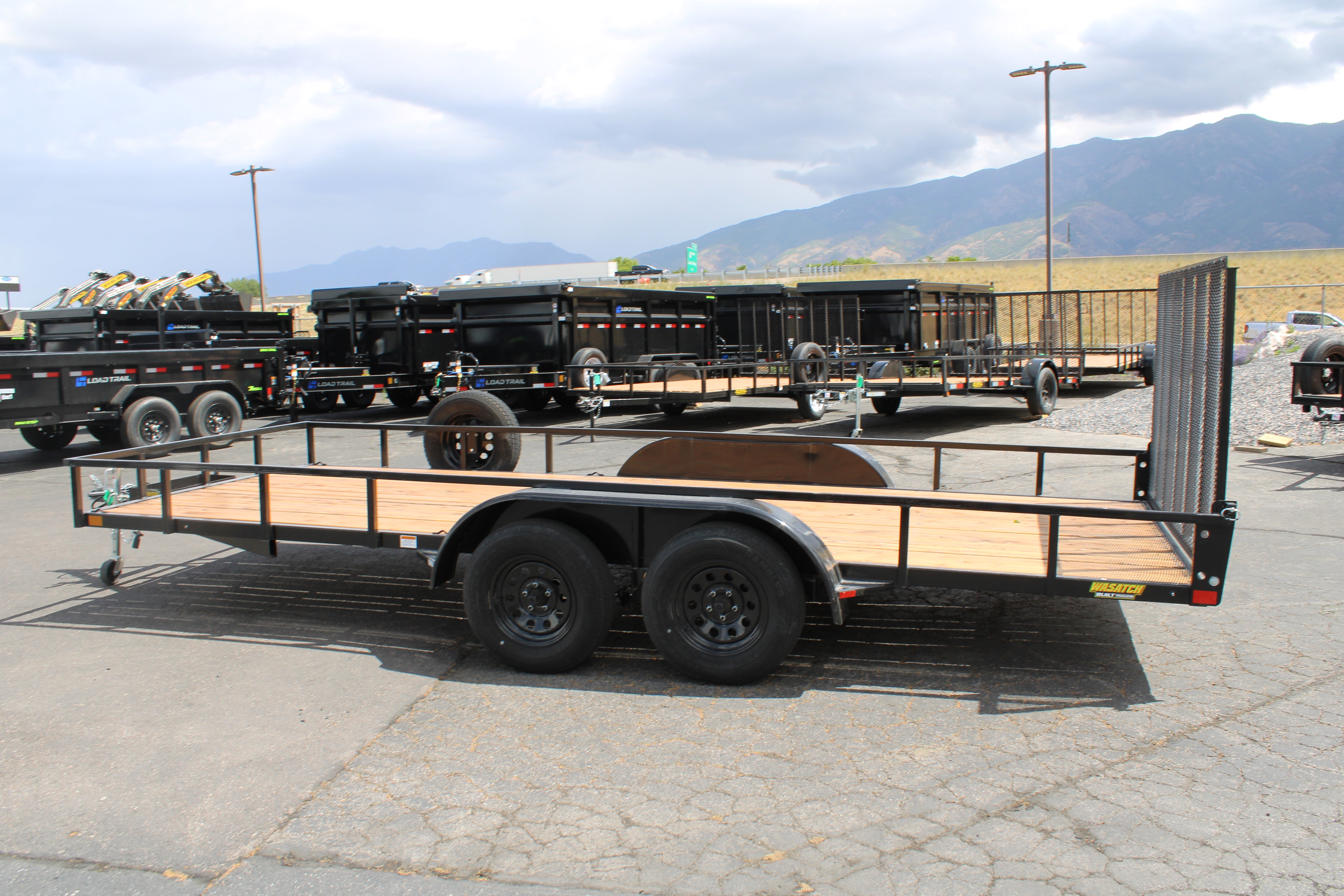 Used 18' Flatbed Trailer