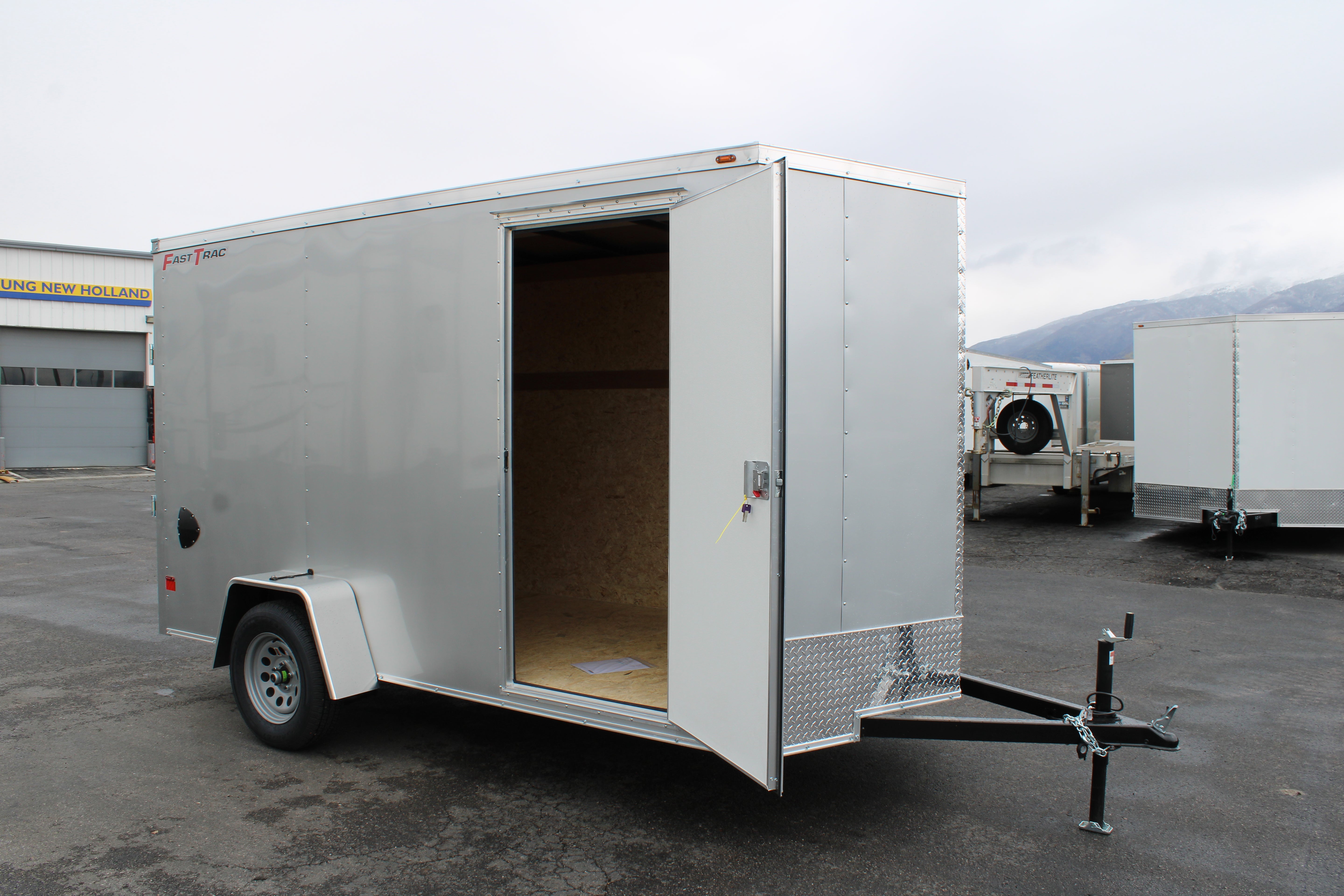 Wells Cargo 6 x 12 Deluxe Enclosed Trailer