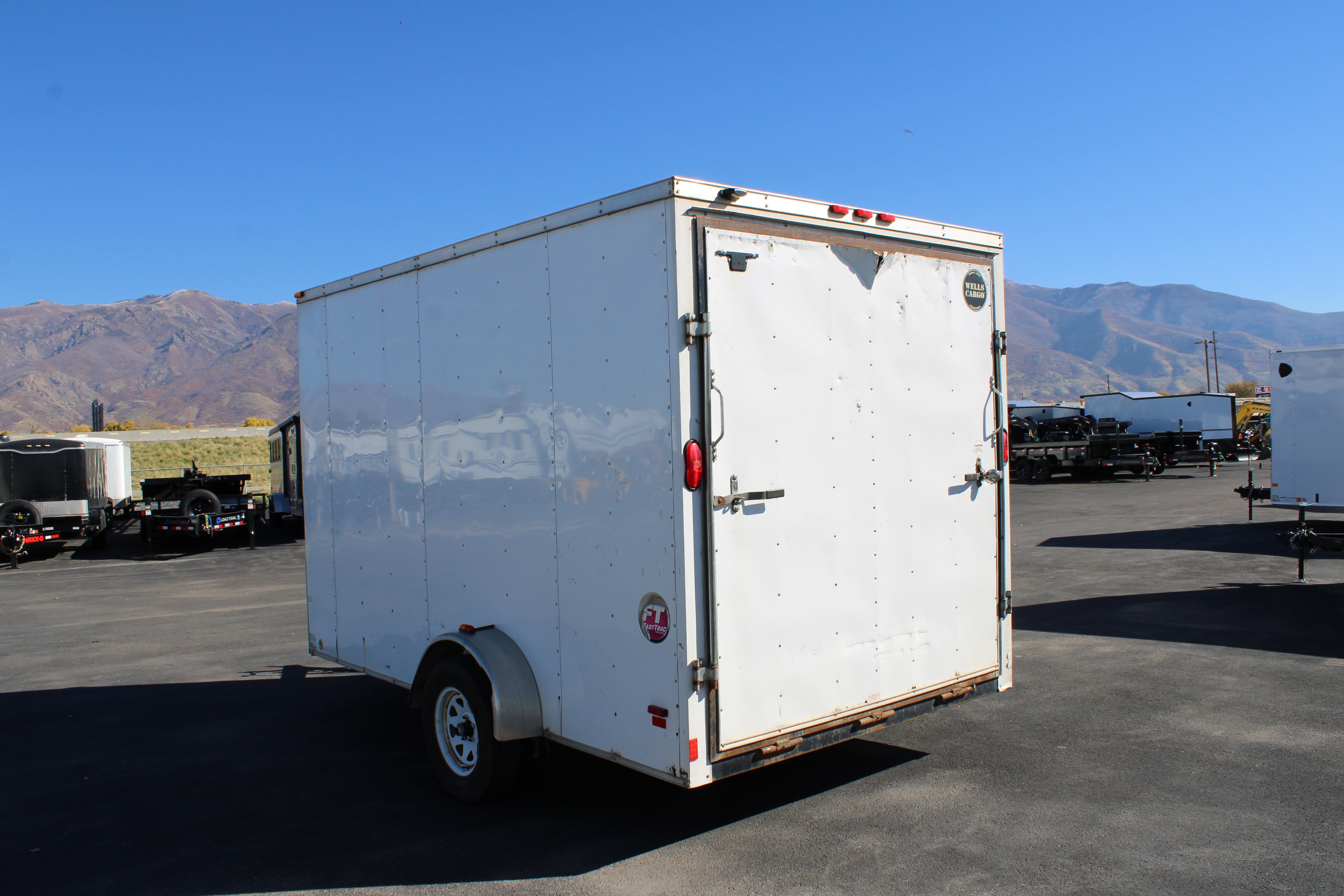 Wells Cargo 7 x 12 Deluxe Enclosed Trailer