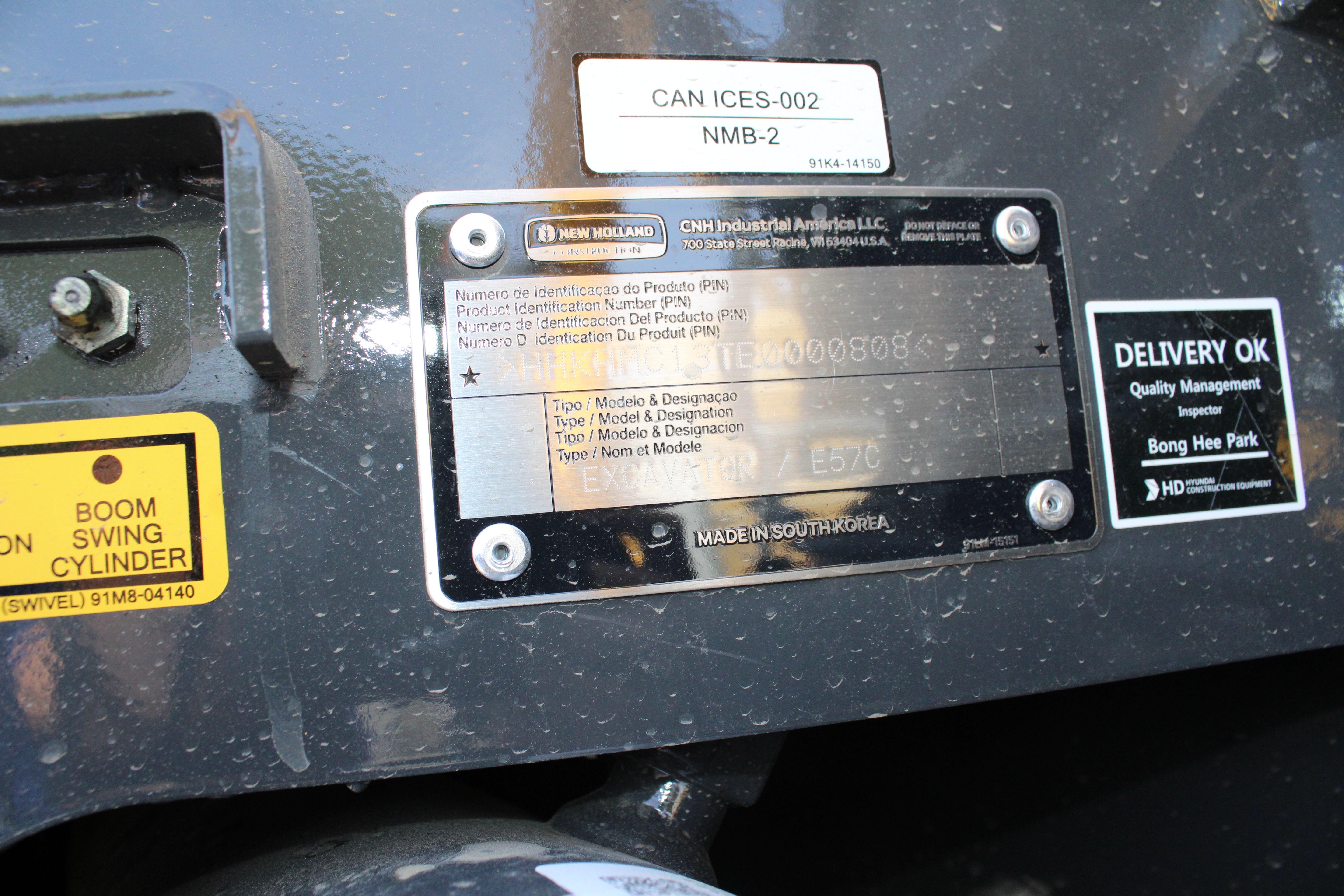 New Holland Mini E57C Excavator