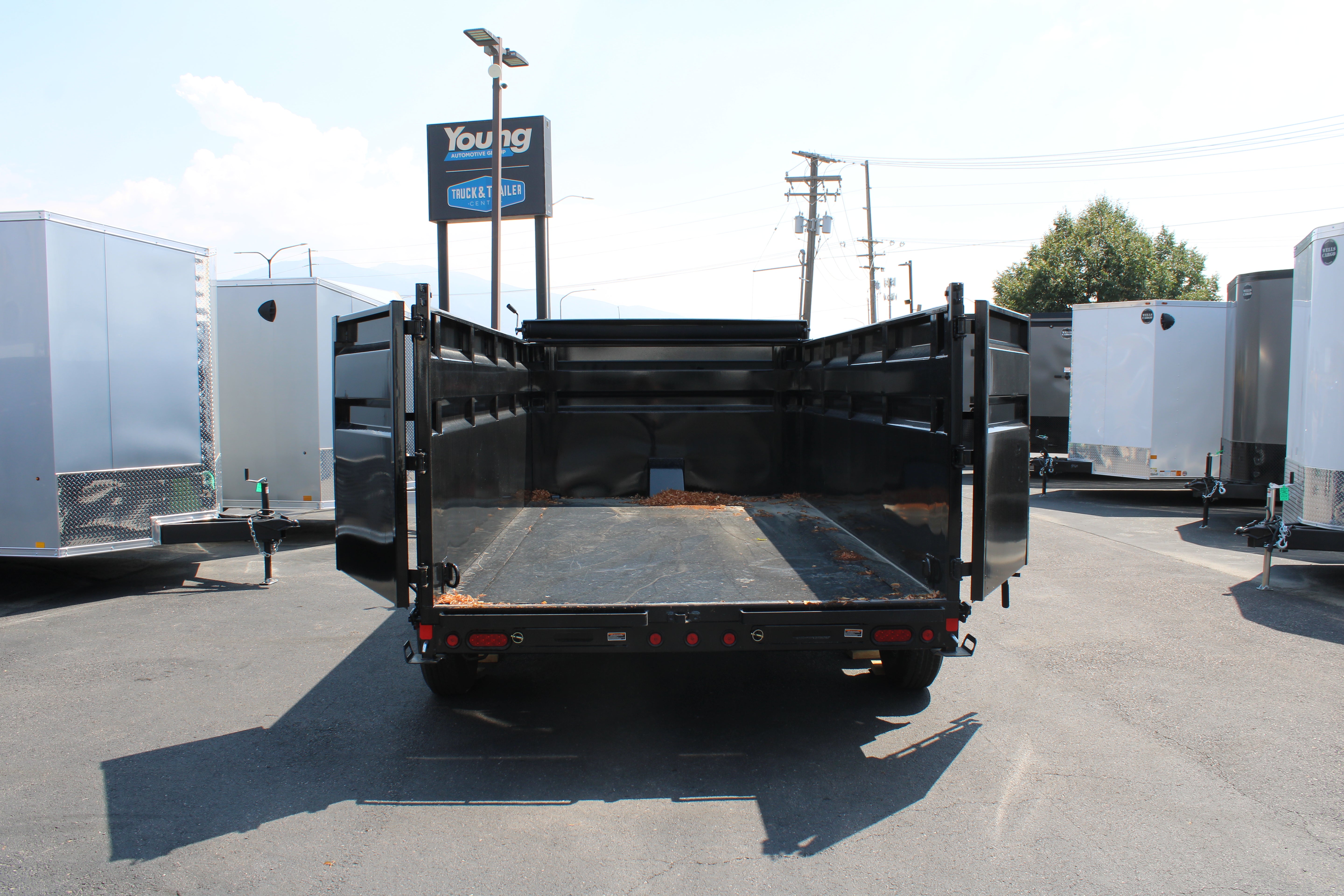 Load Trail 8.5 x 14 Dump Trailer W/ 48" Walls