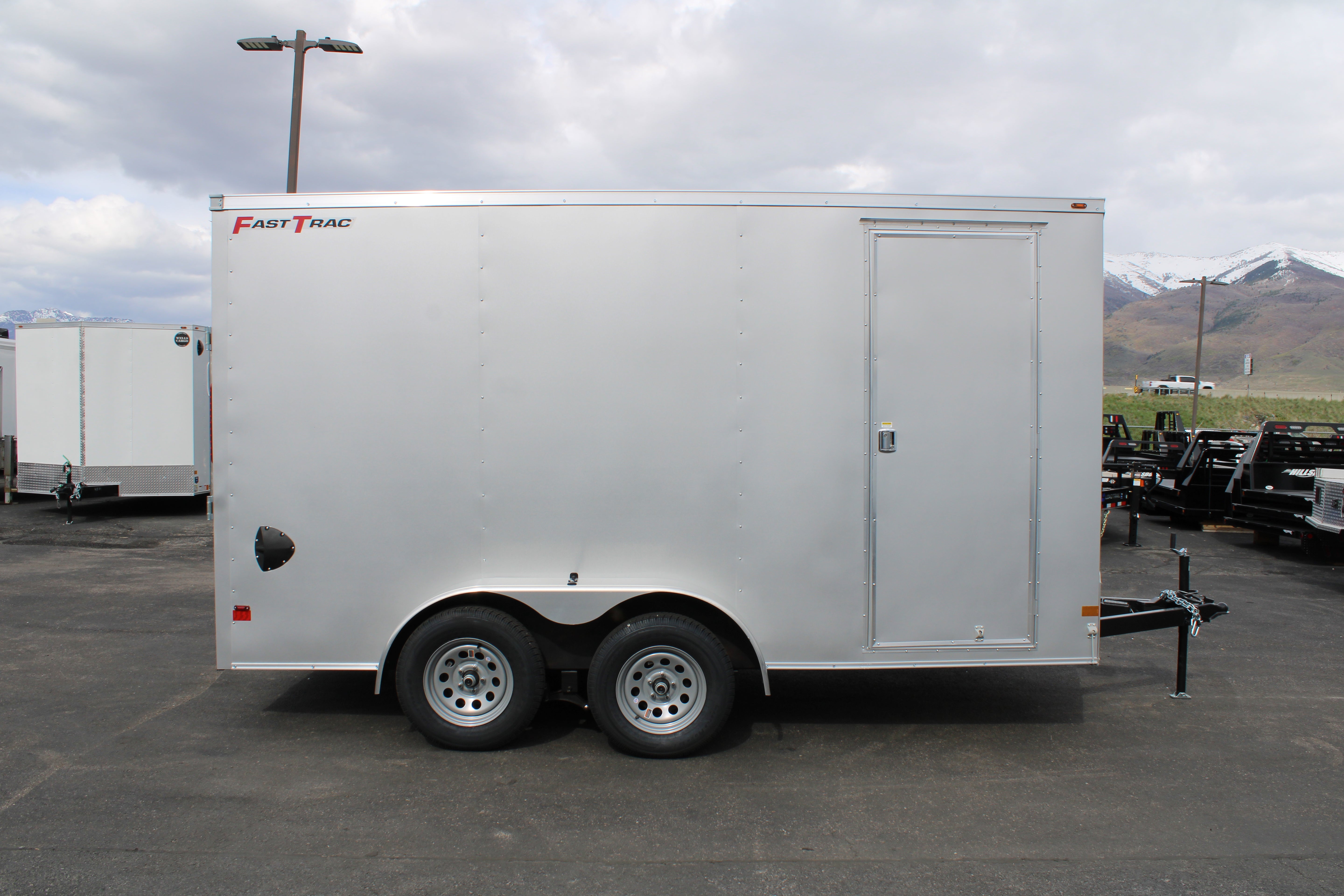 Wells Cargo 7 x 14 Deluxe Enclosed Trailer
