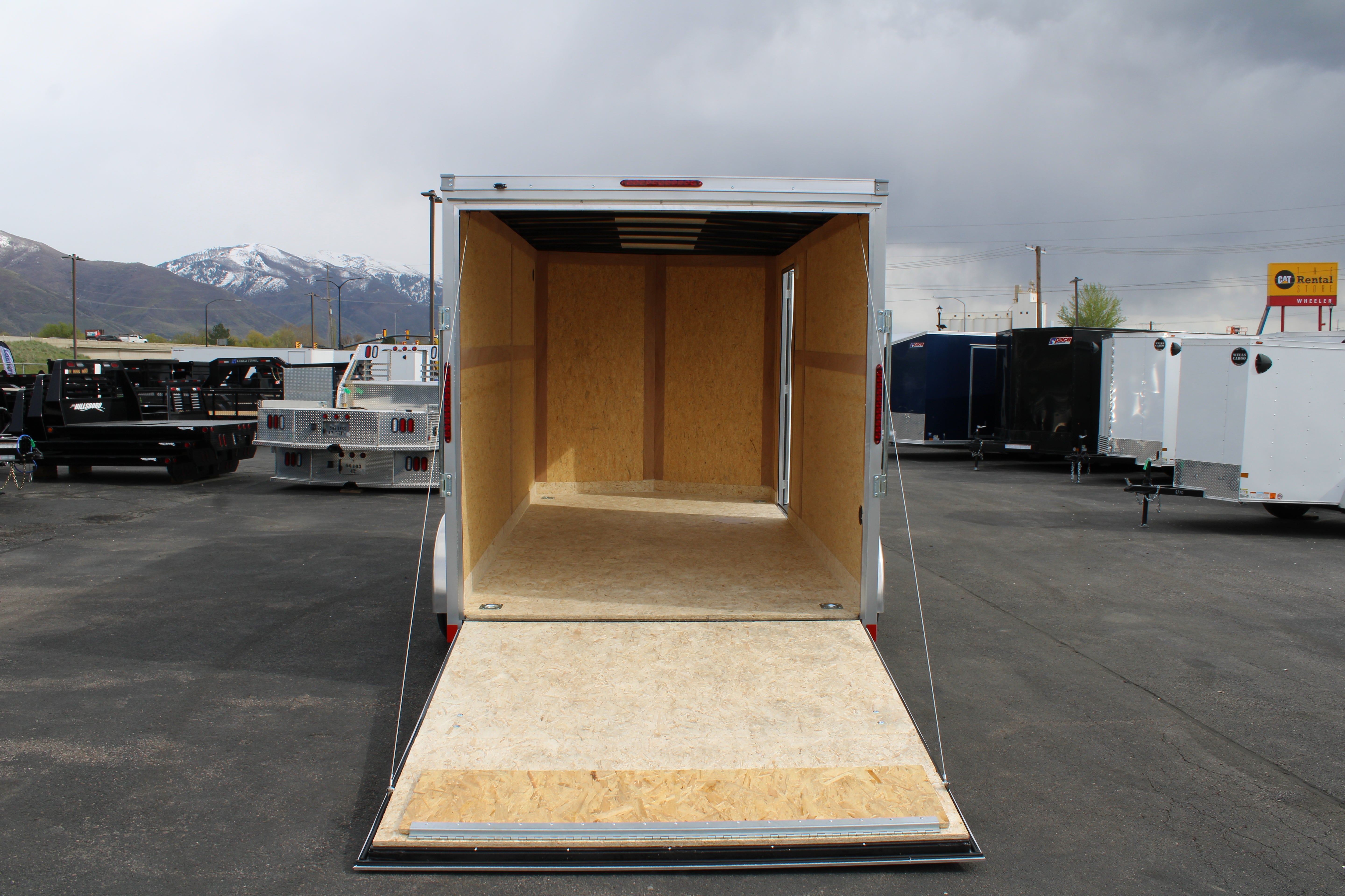 Wells Cargo 7 x 14 Deluxe Enclosed Trailer