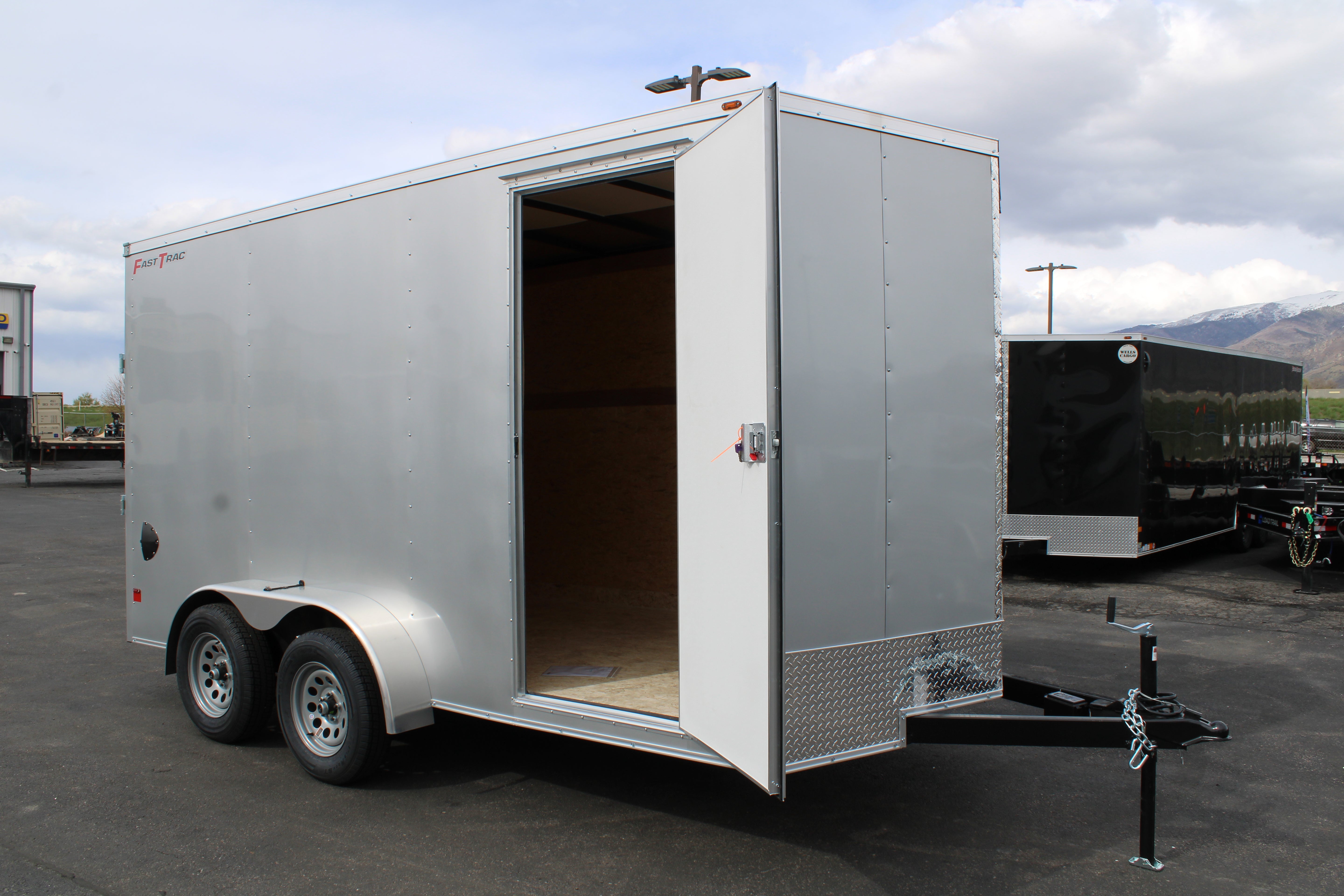 Wells Cargo 7 x 14 Deluxe Enclosed Trailer