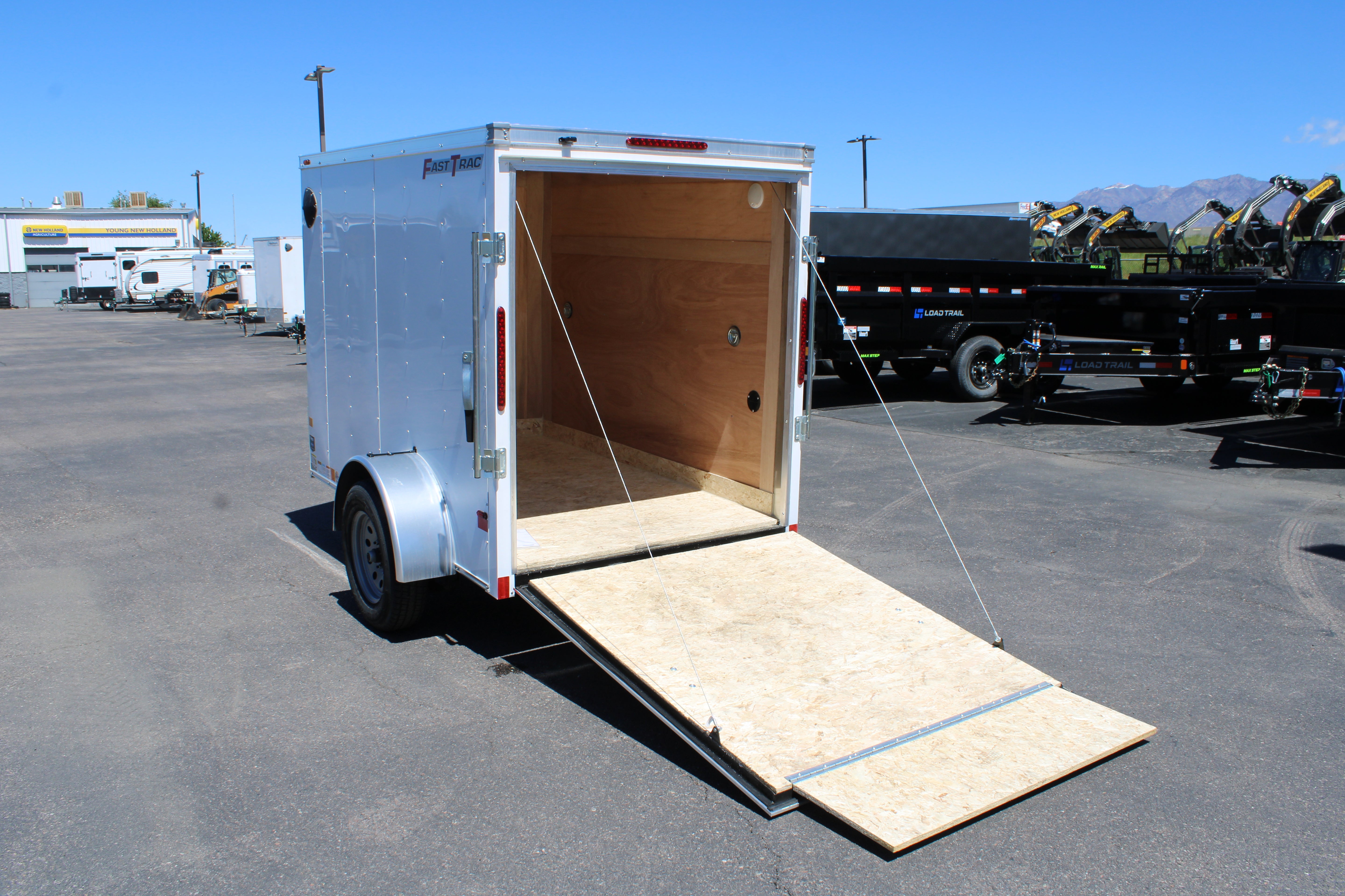 Wells Cargo 5x8 Enclosed Trailer