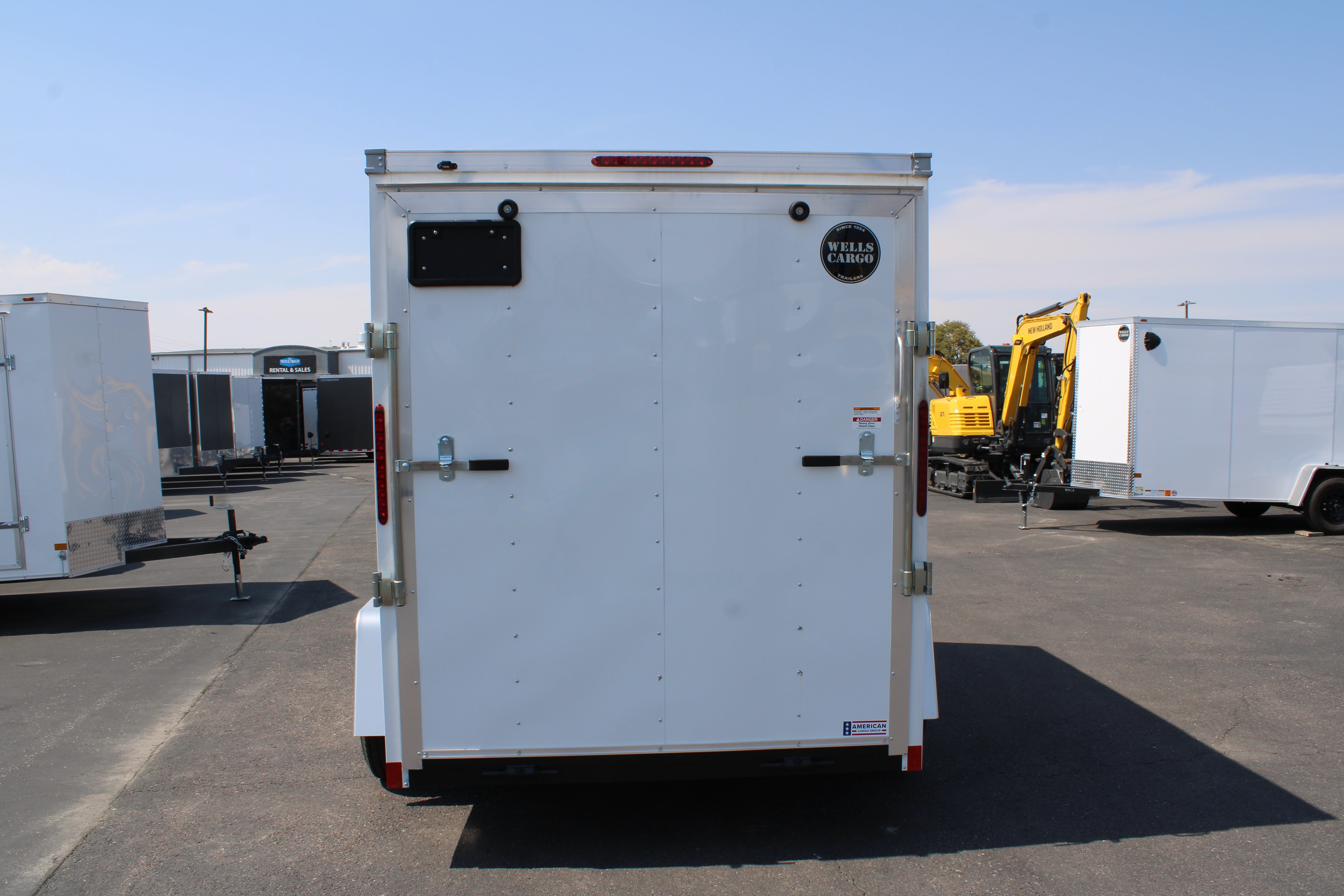 Wells Cargo 6x10 Enclosed Trailer