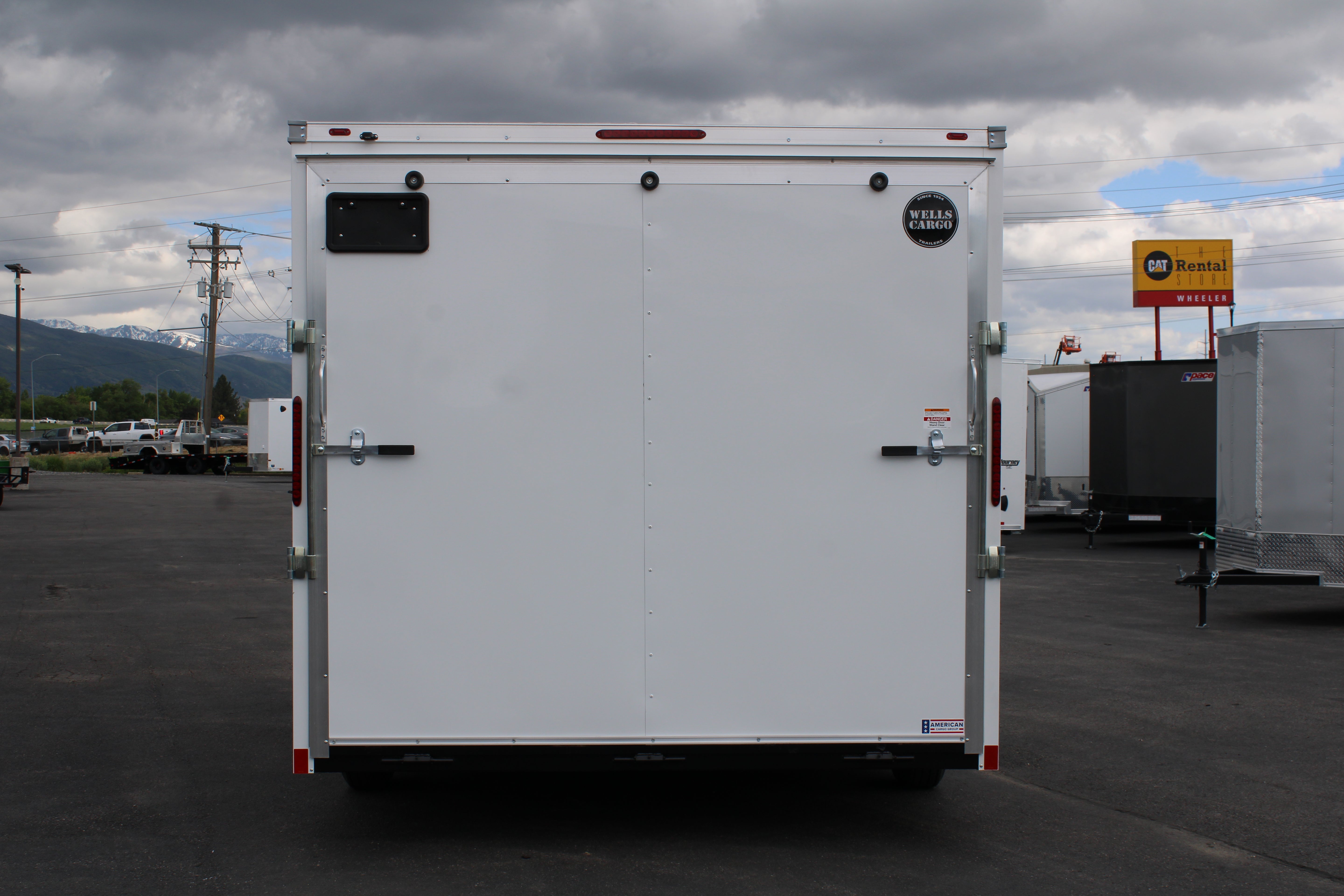 Wells Cargo 8.5 x 16 Deluxe Enclosed Trailer