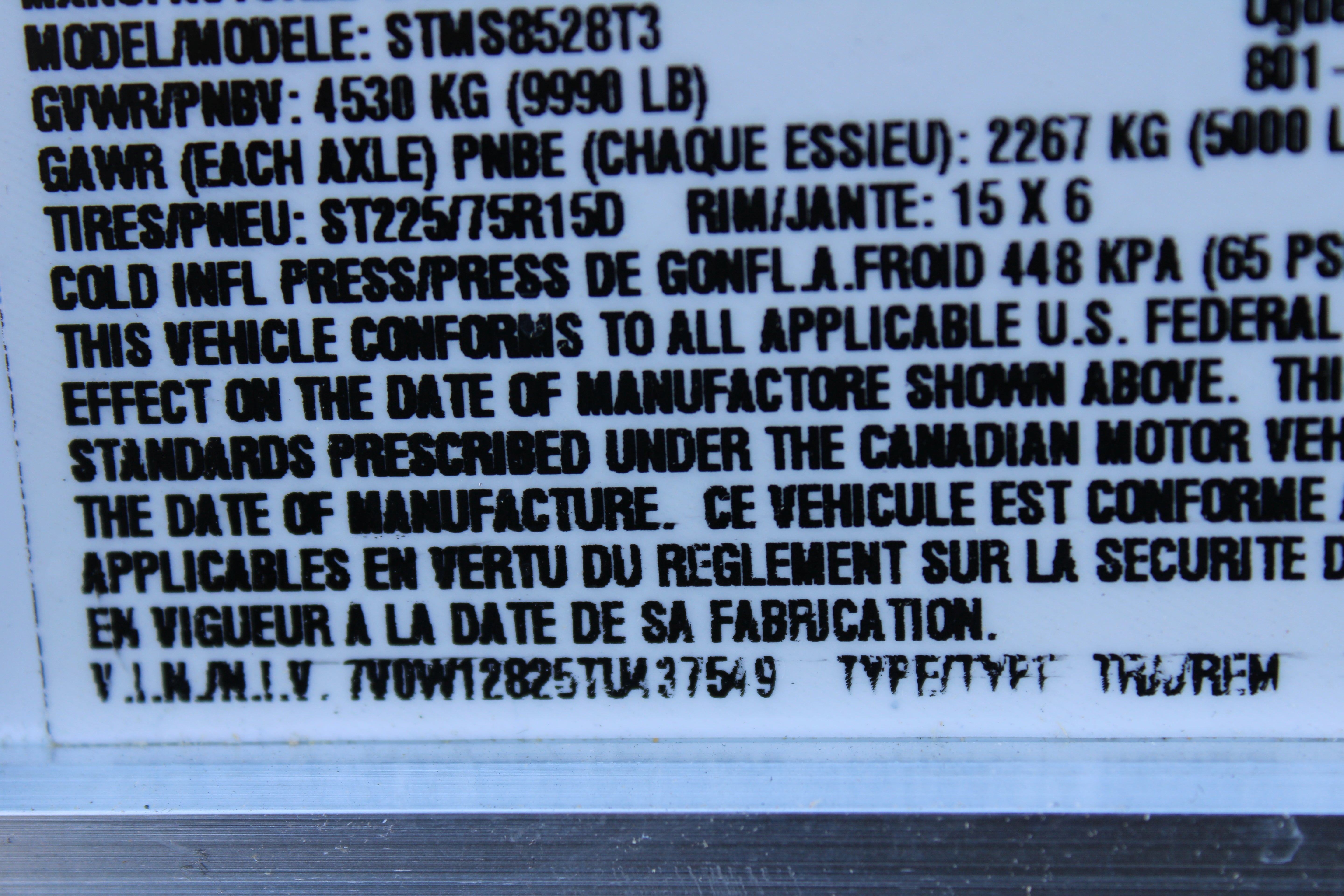 Wells Cargo 8.5 x 28 Enclosed Trailer