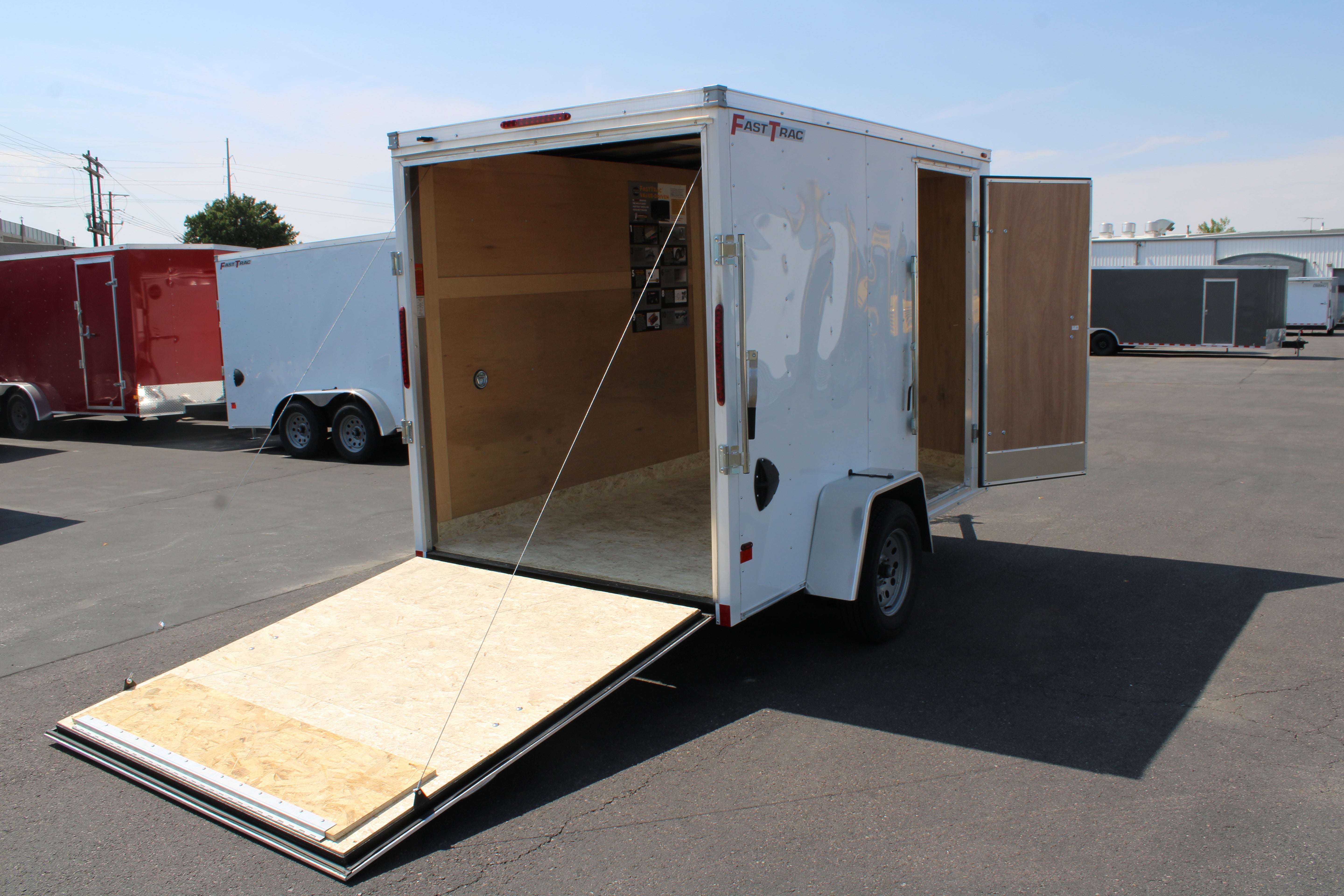 Wells Cargo 6x10 Enclosed Trailer