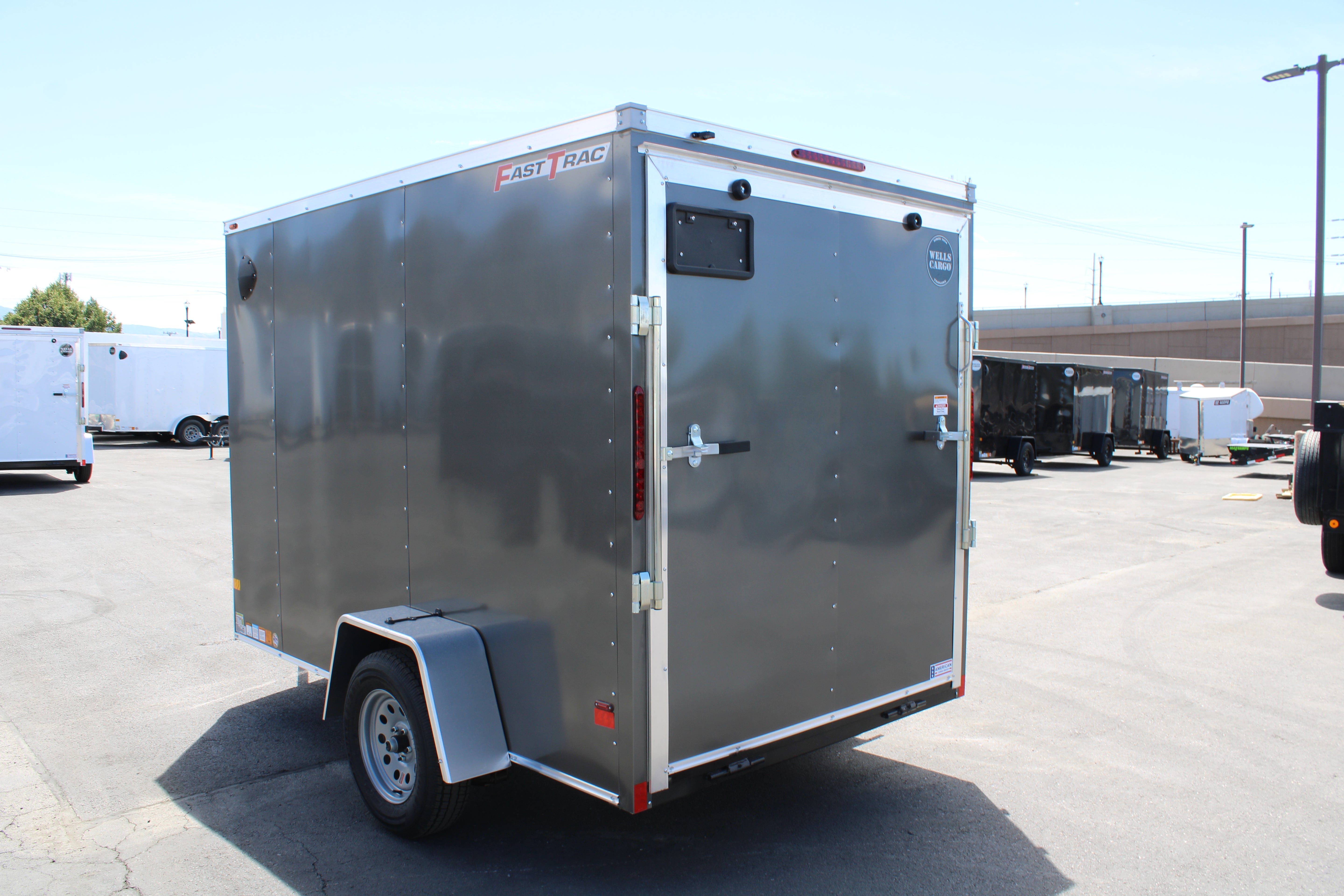 Wells Cargo 6 x 10 Deluxe Enclosed Trailer
