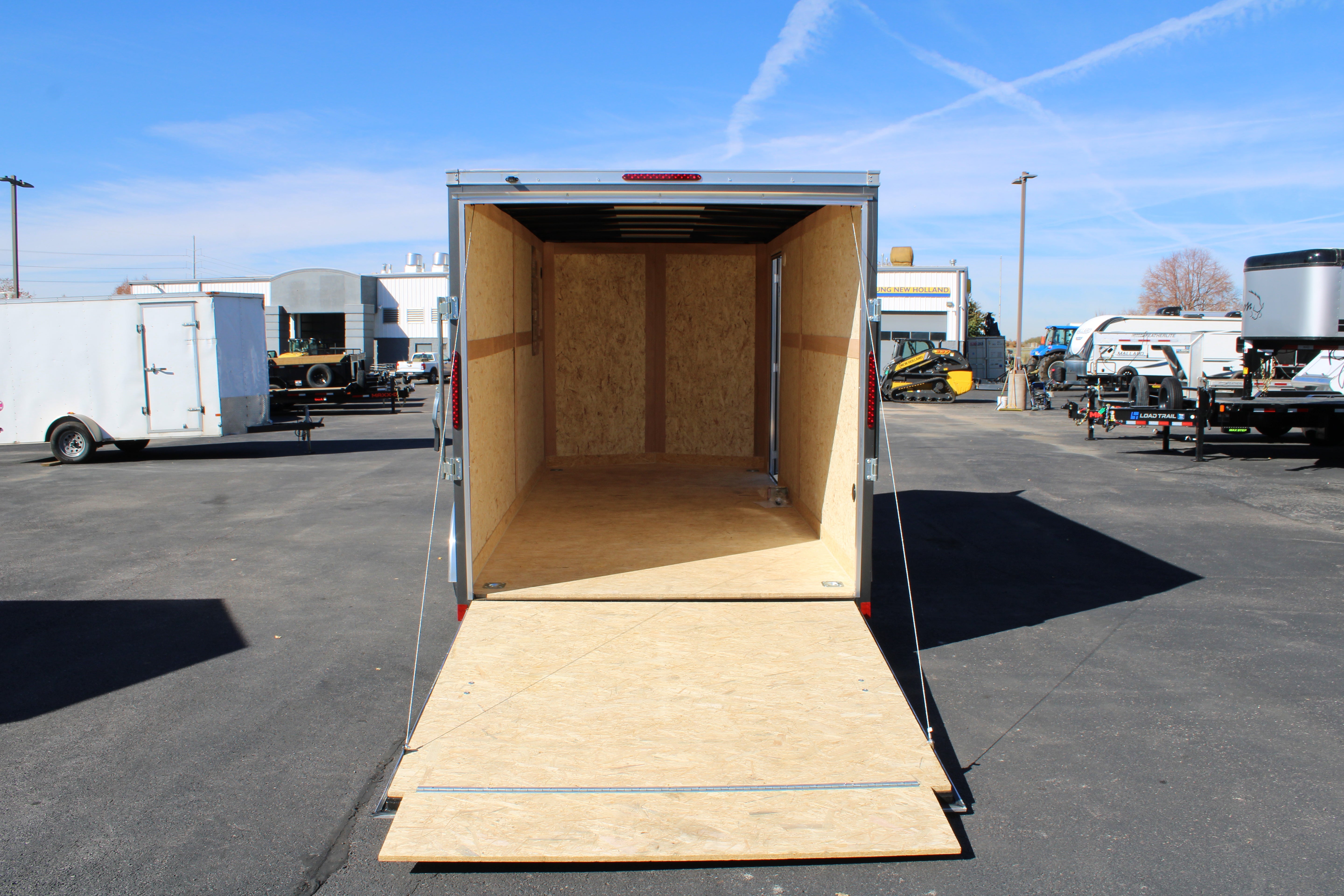 Wells Cargo 7 x 16 Deluxe Enclosed Trailer