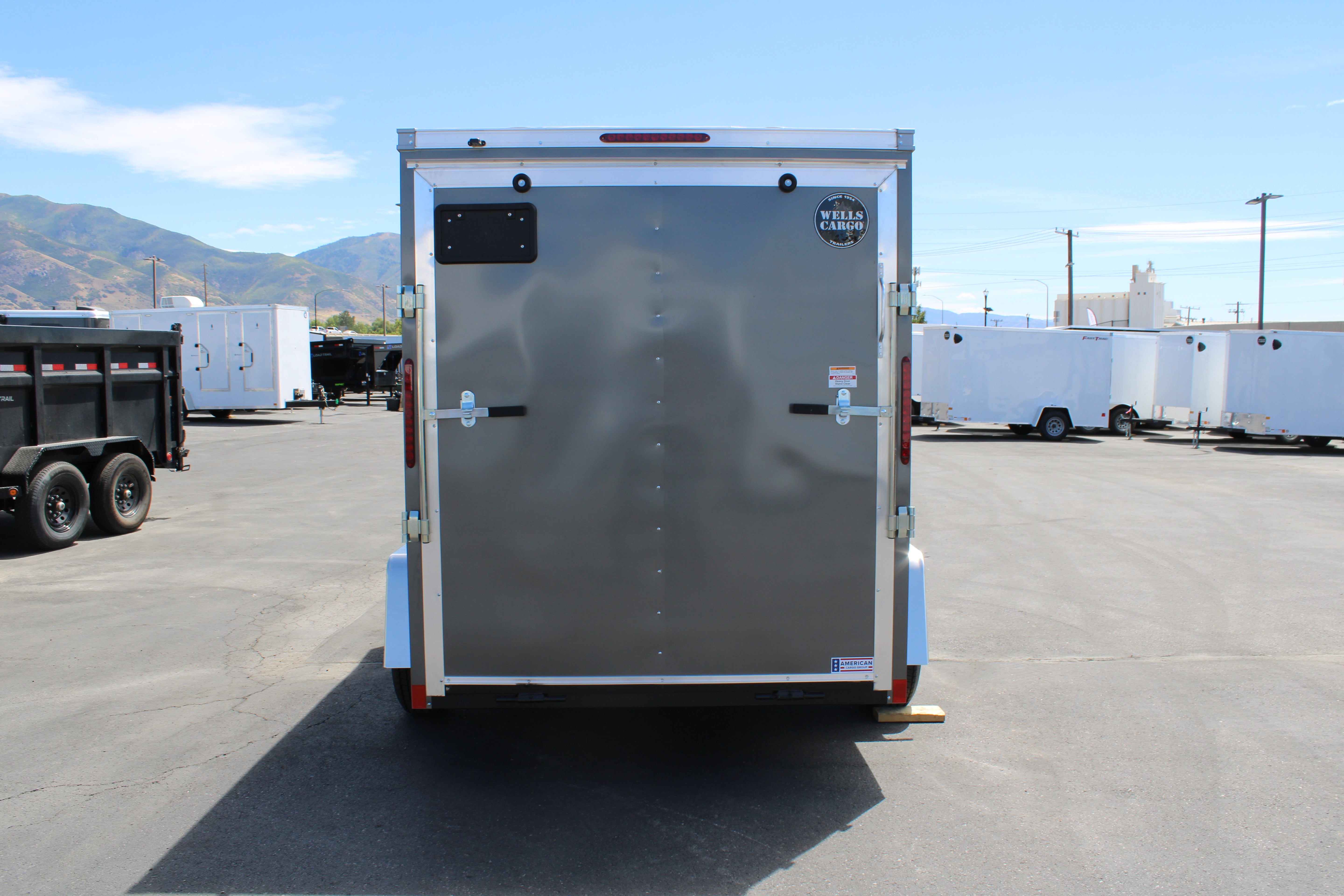 Wells Cargo 6 x 10 Deluxe Enclosed Trailer
