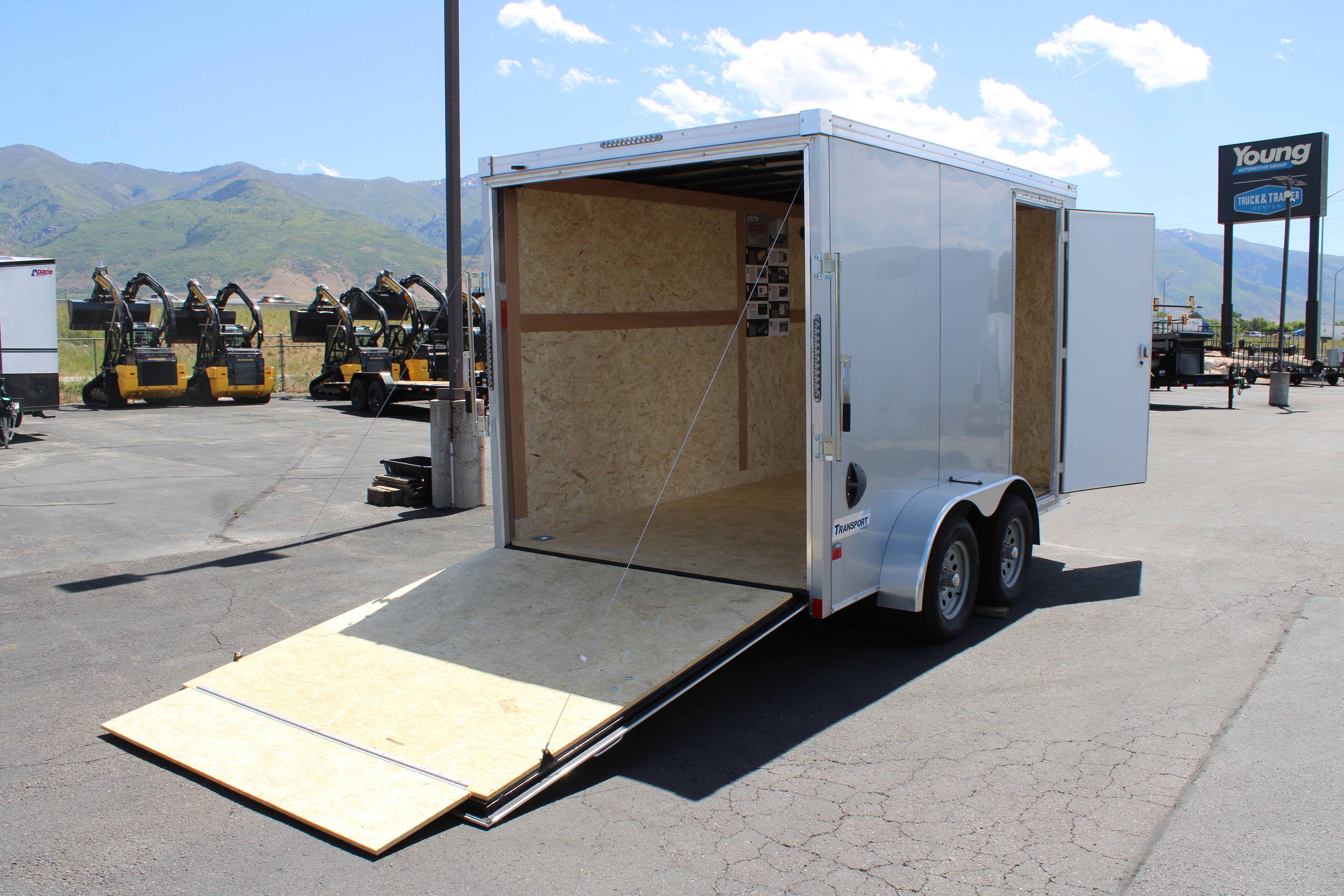 7x12 Enclosed Trailer