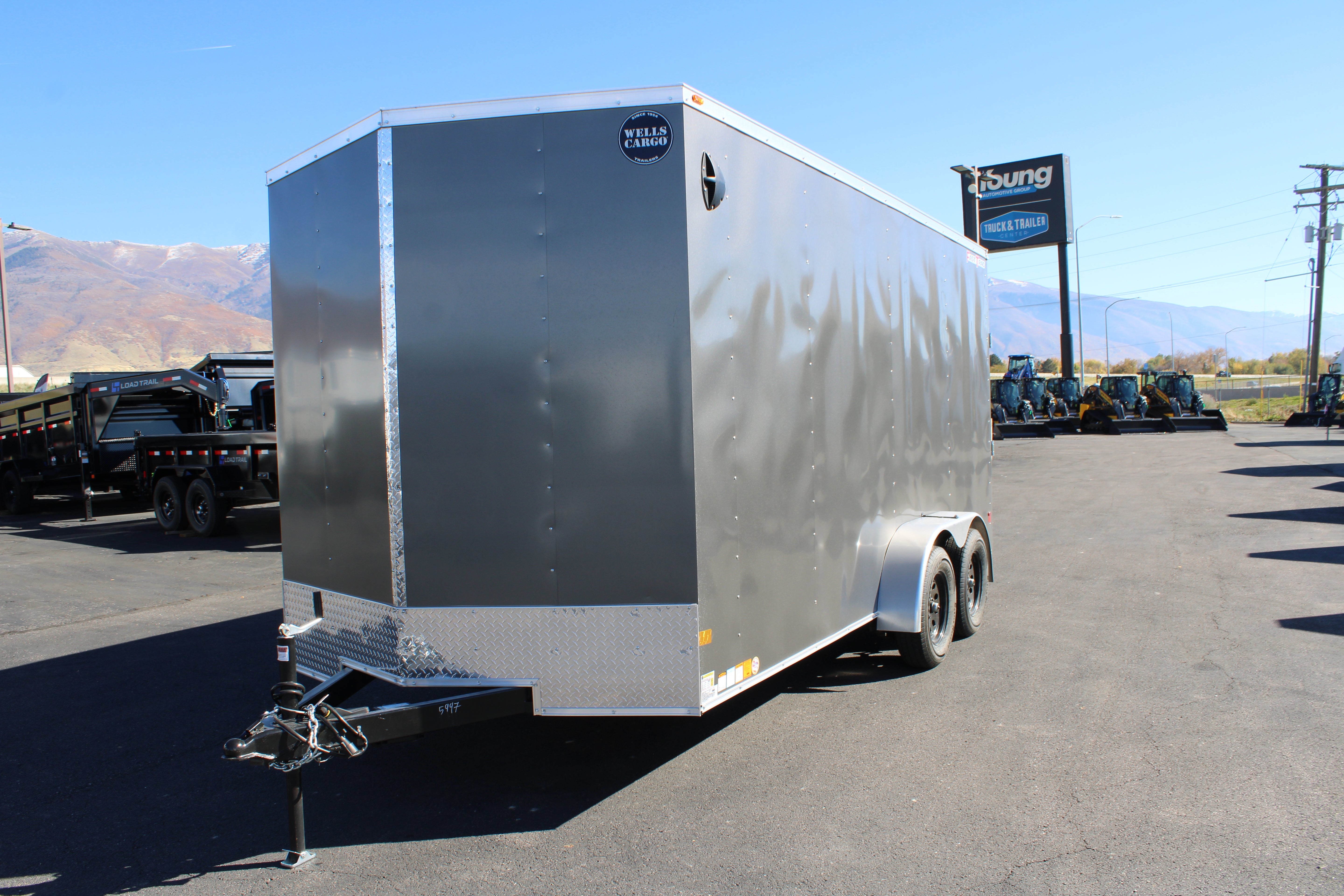 Wells Cargo 7 x 16 Deluxe Enclosed Trailer