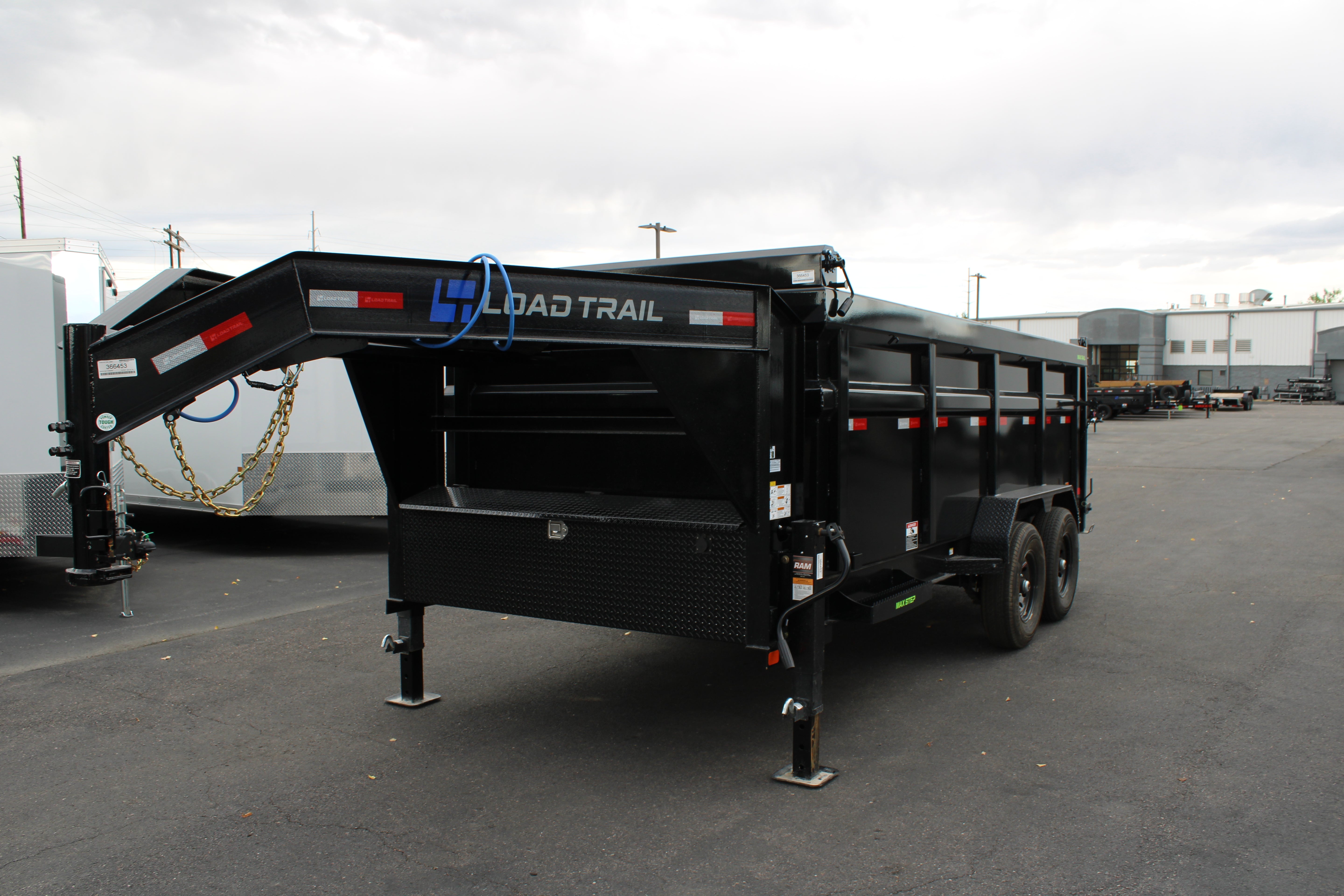 Load Trail 83" x 16' Dump Trailer