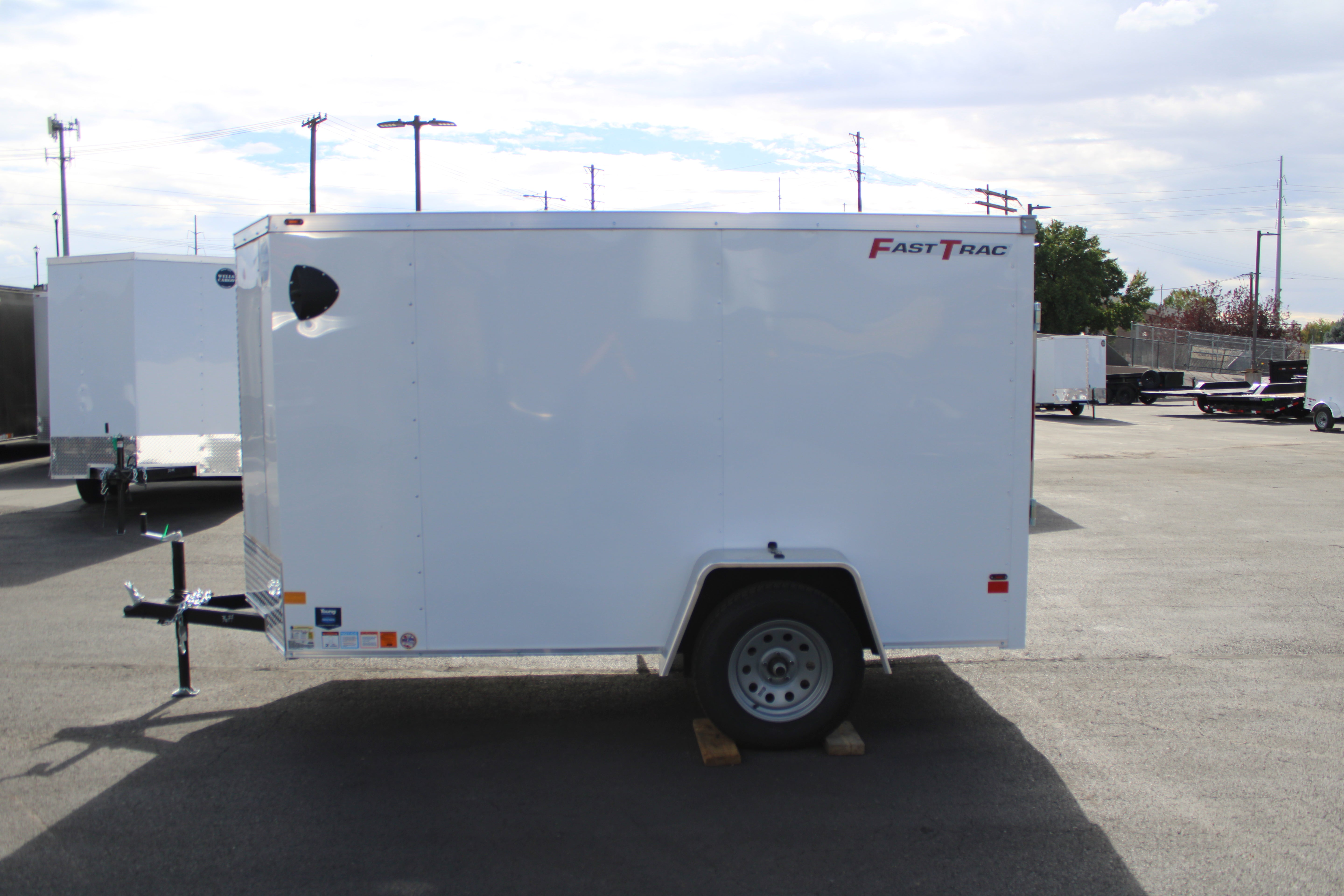 Wells Cargo 5 x 10 Deluxe Enclosed Trailer
