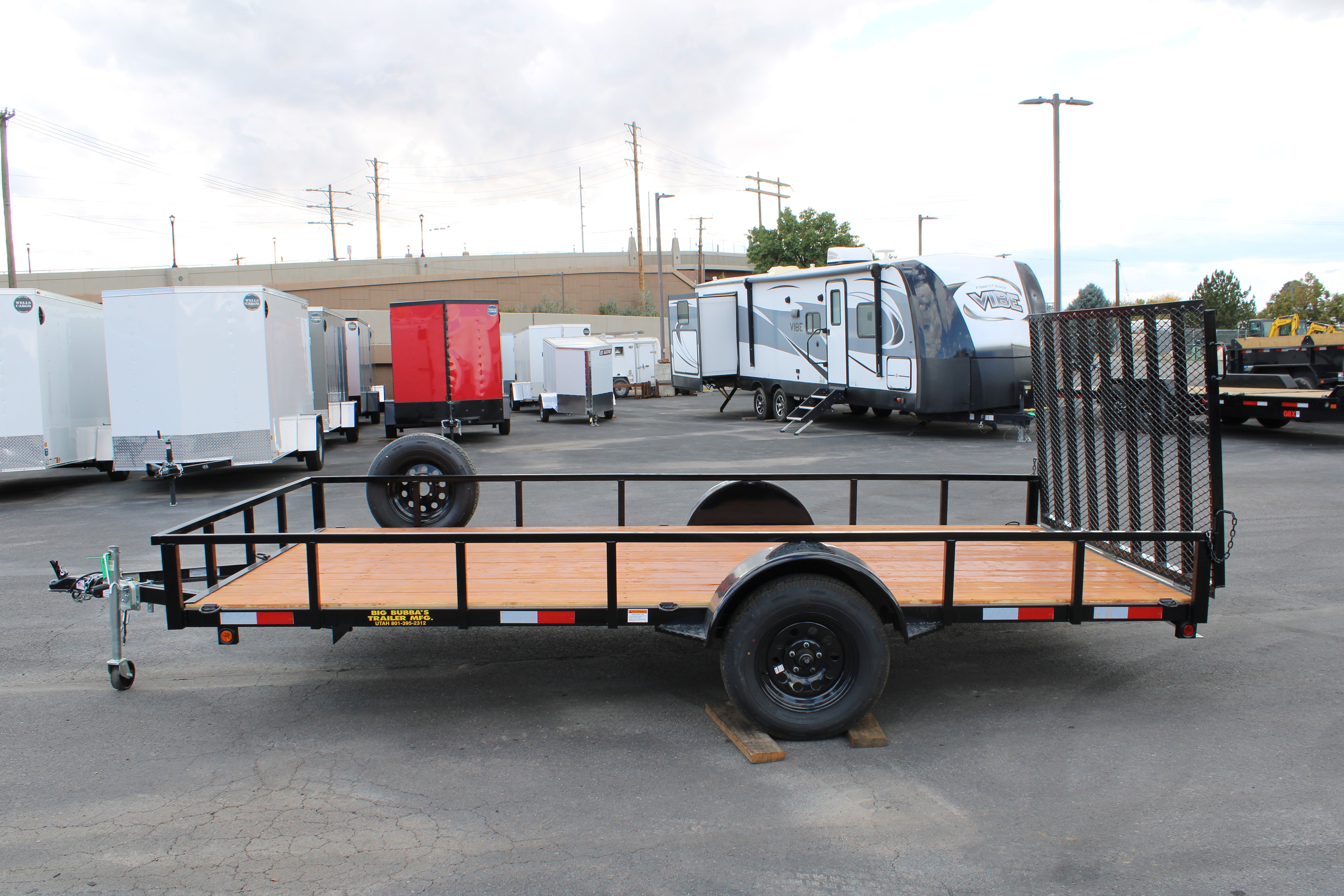 Big Bubba 7 x 14 Utility Trailer