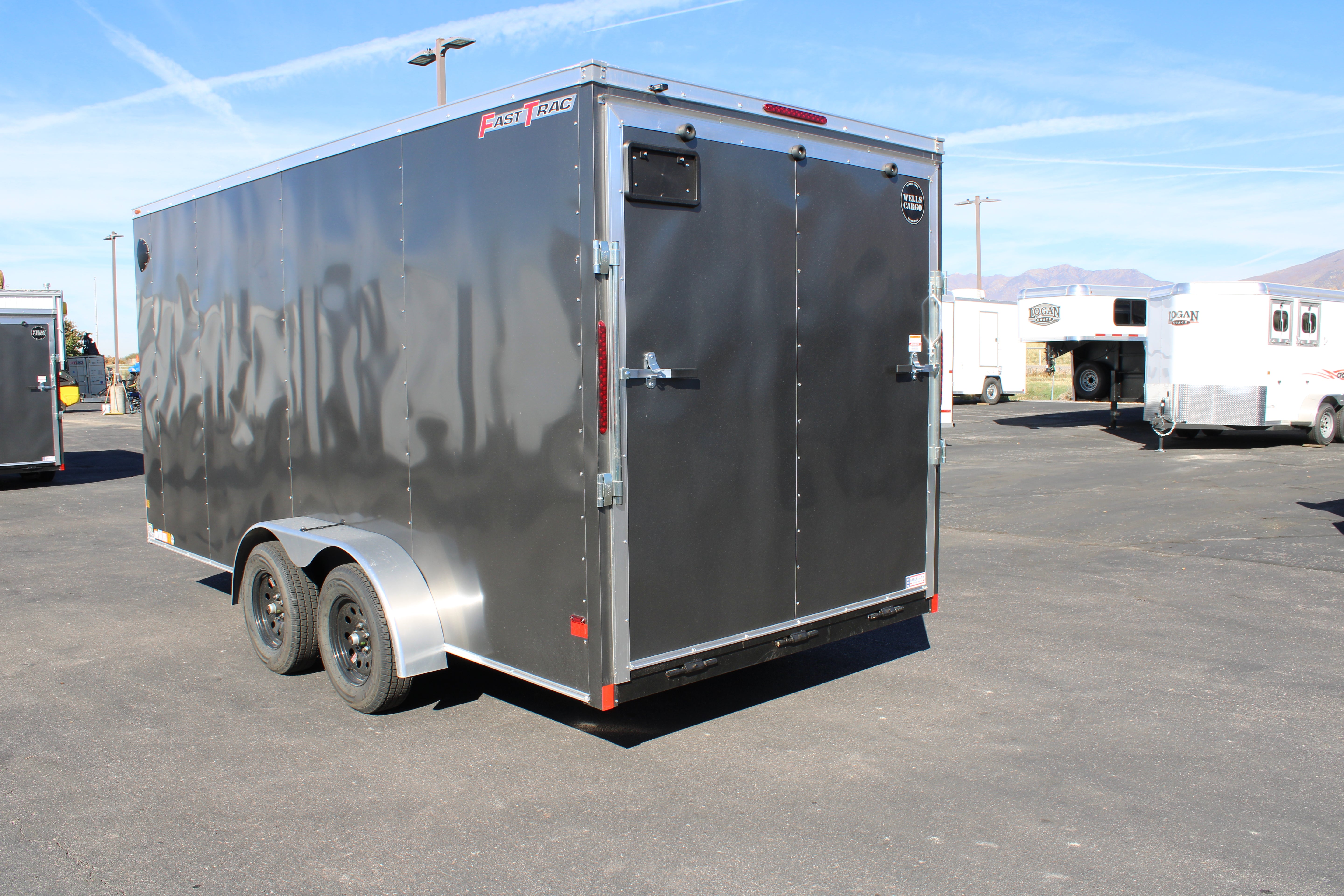Wells Cargo 7 x 16 Deluxe Enclosed Trailer
