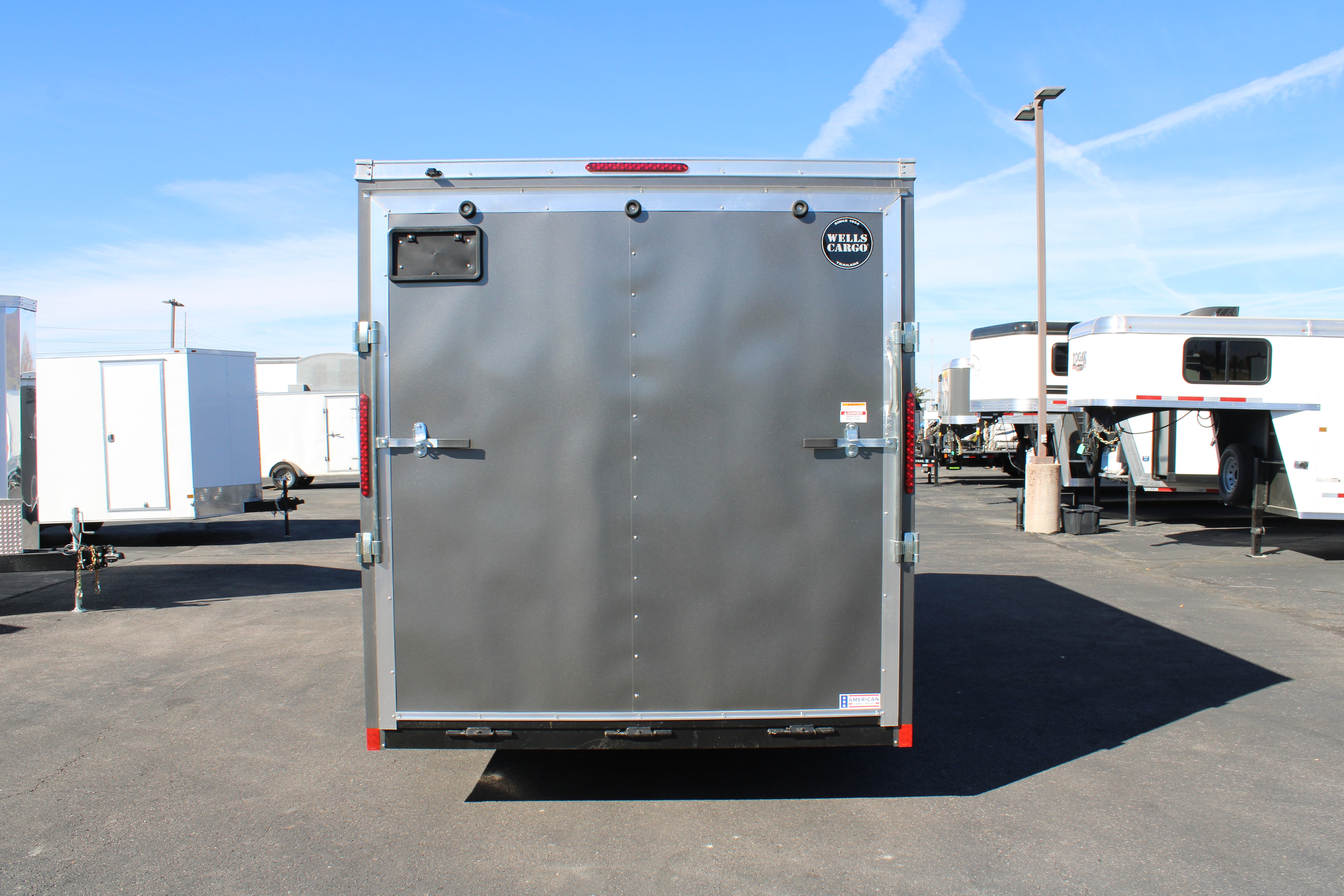 Wells Cargo 7 x 16 Deluxe Enclosed Trailer