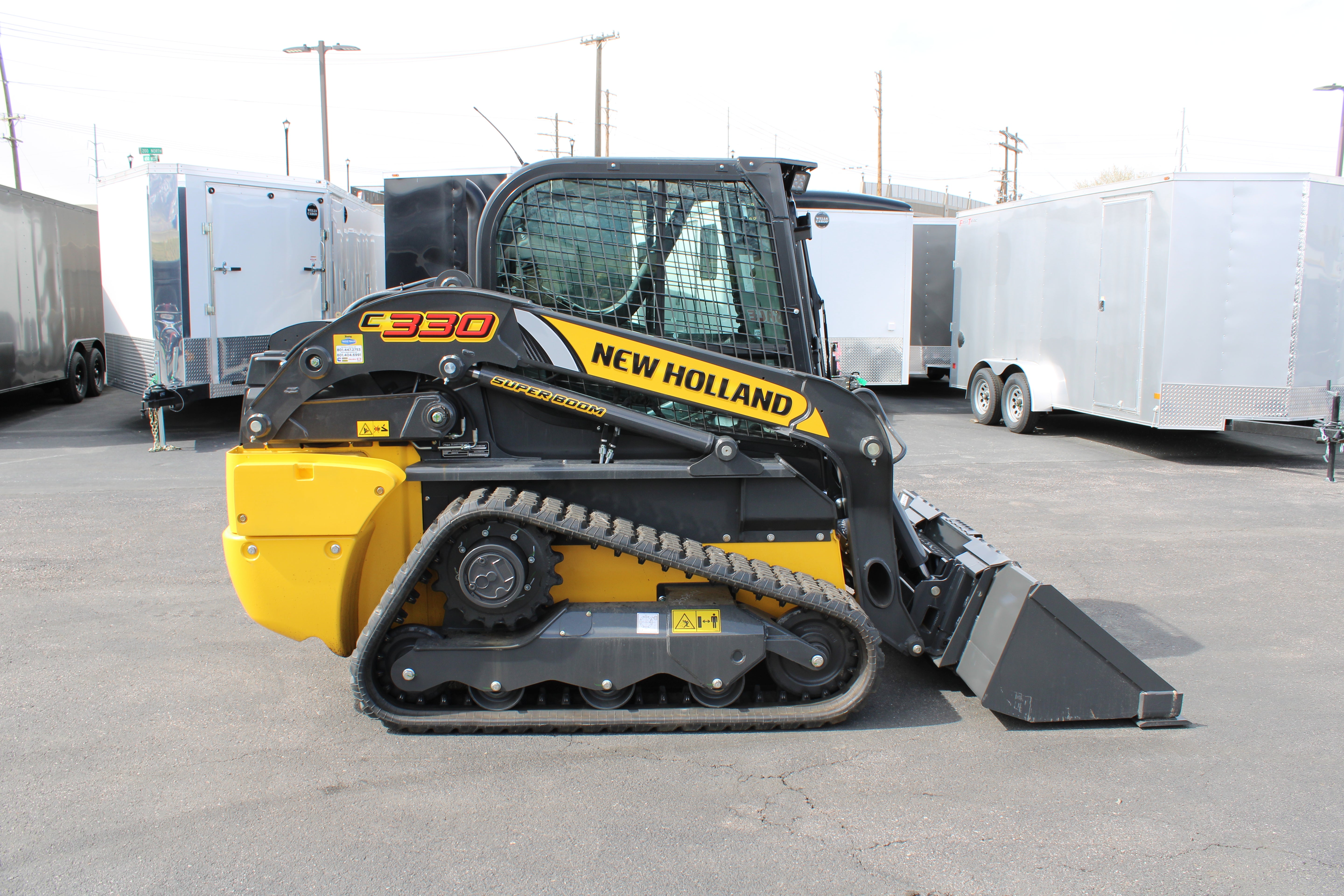 New Holland C330 Trackload Skidsteer